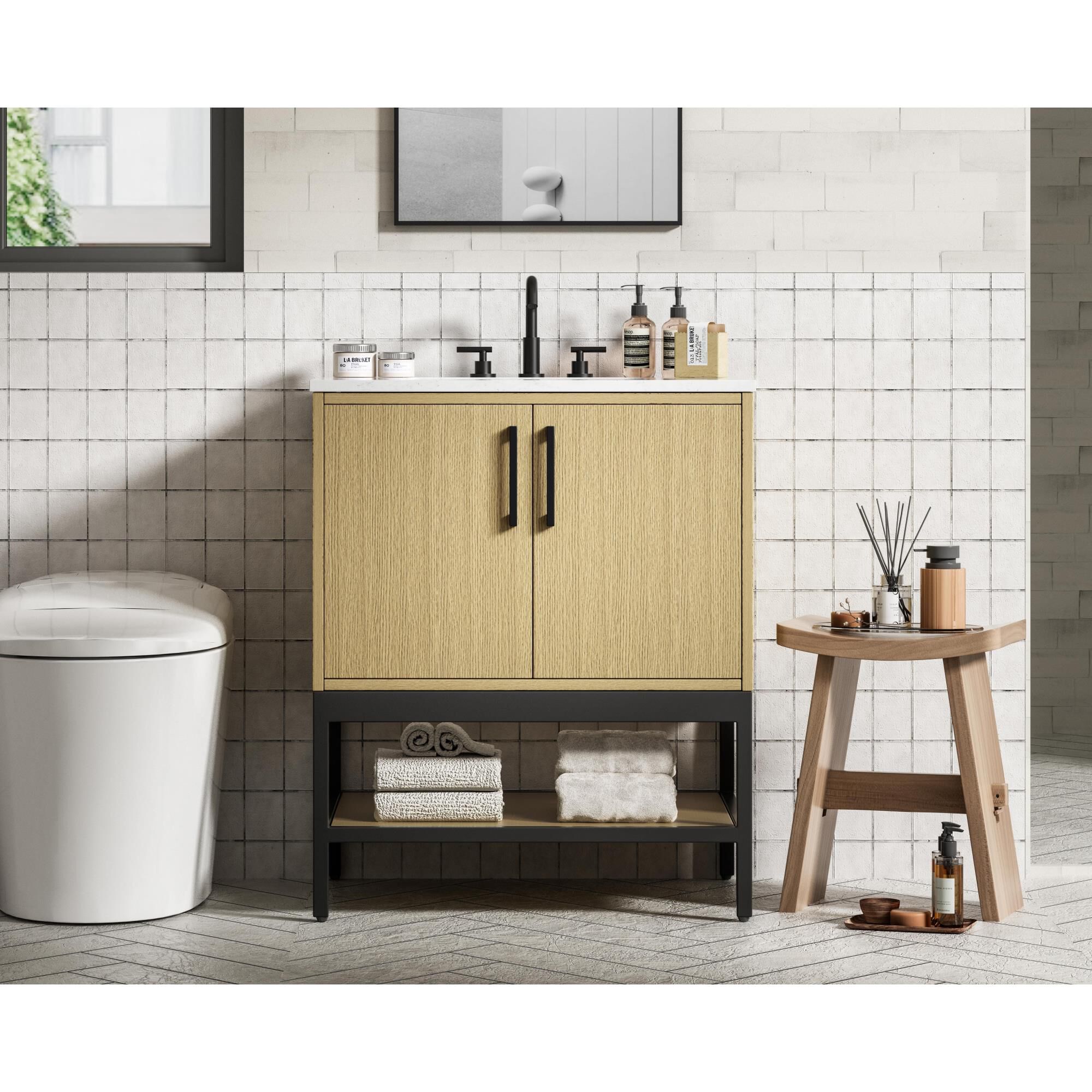 Lennox 0 Inch Bath Vanity by Elegant Dcor