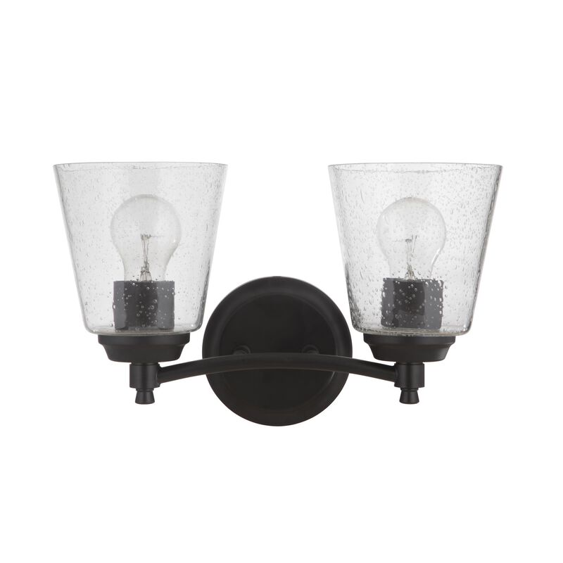 Tyler 14 Inch 2 Light Bath Vanity Light by Craftmade