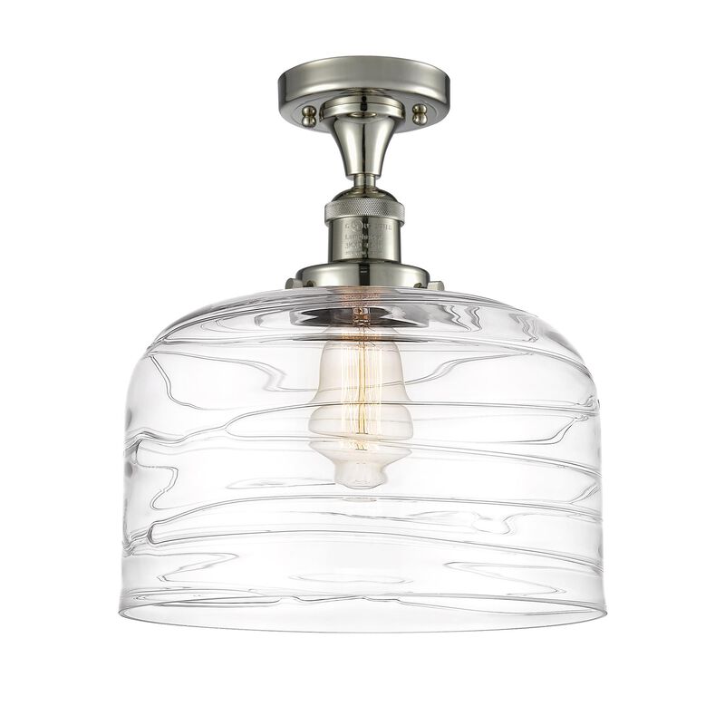 Bruno Marashlian Bell 12 Inch 1 Light Semi Flush Mount by Innovations Lighting