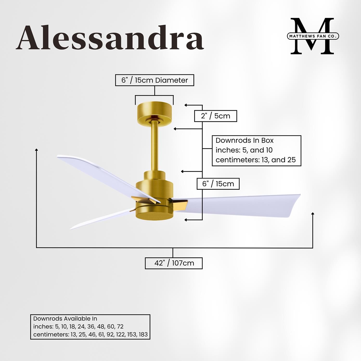 Shown in Brushed Brass finish