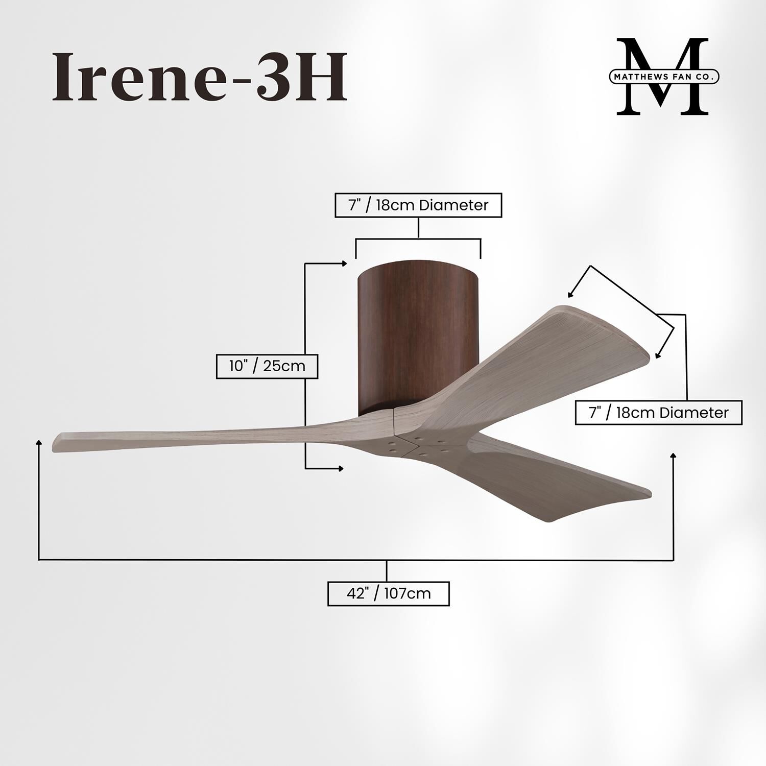 Shown in Walnut finish