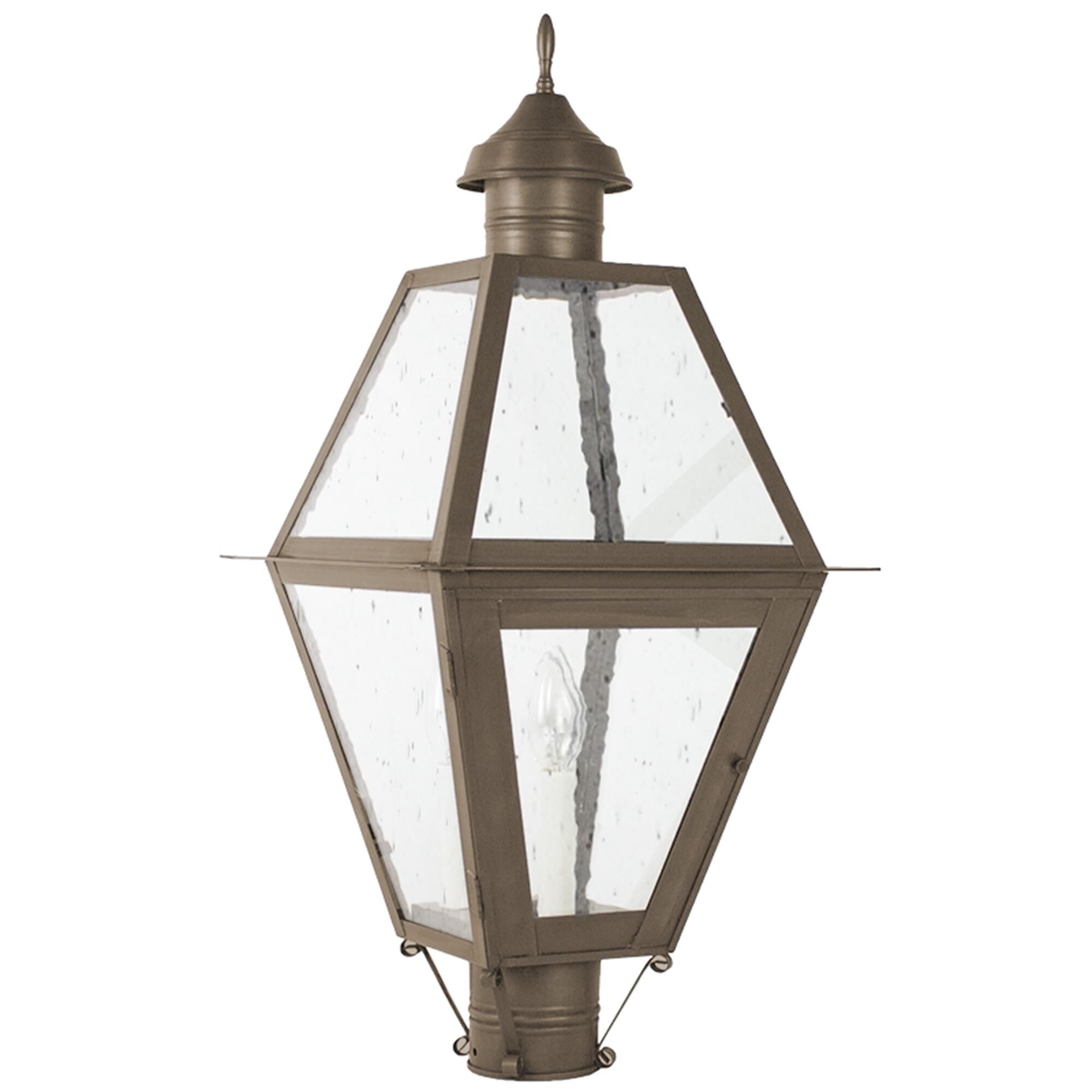Boston 27 Inch 3 Light Outdoor Post Lamp,