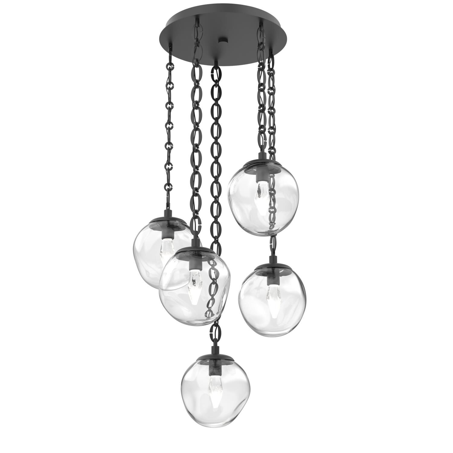 Levi Wilson Aster Led 24 Inch Multi Light Pendant by Hammerton Studio