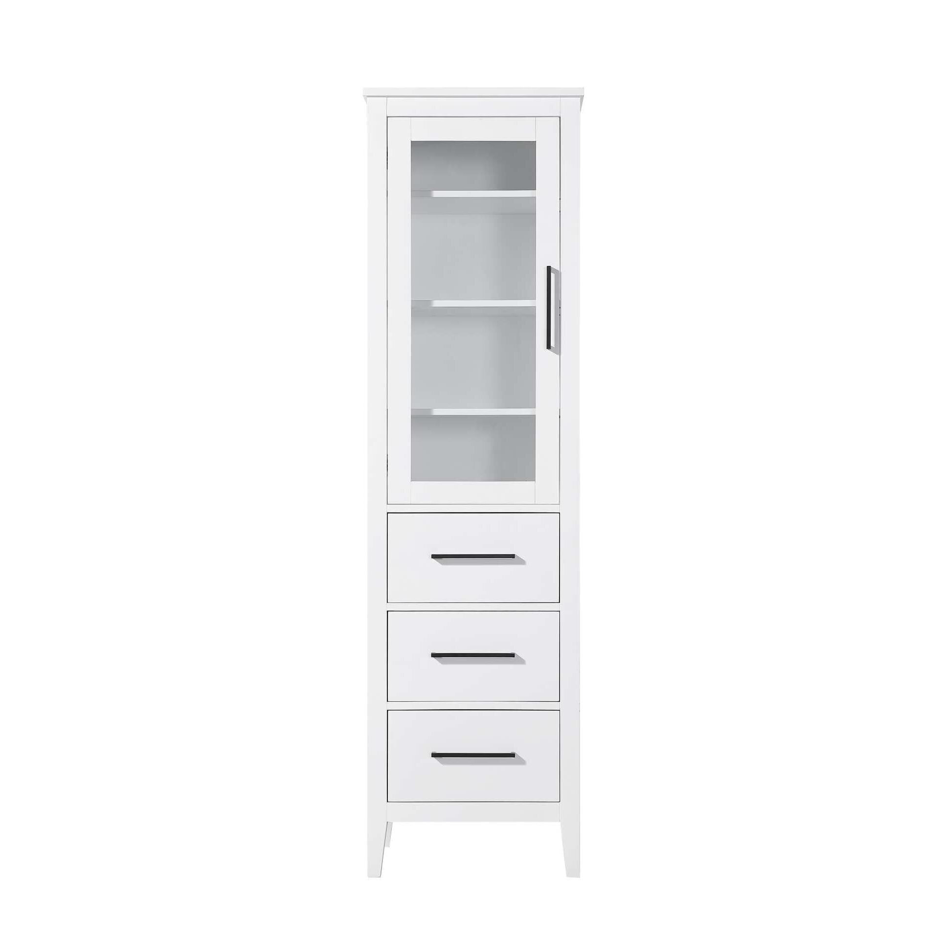 Shown in White finish