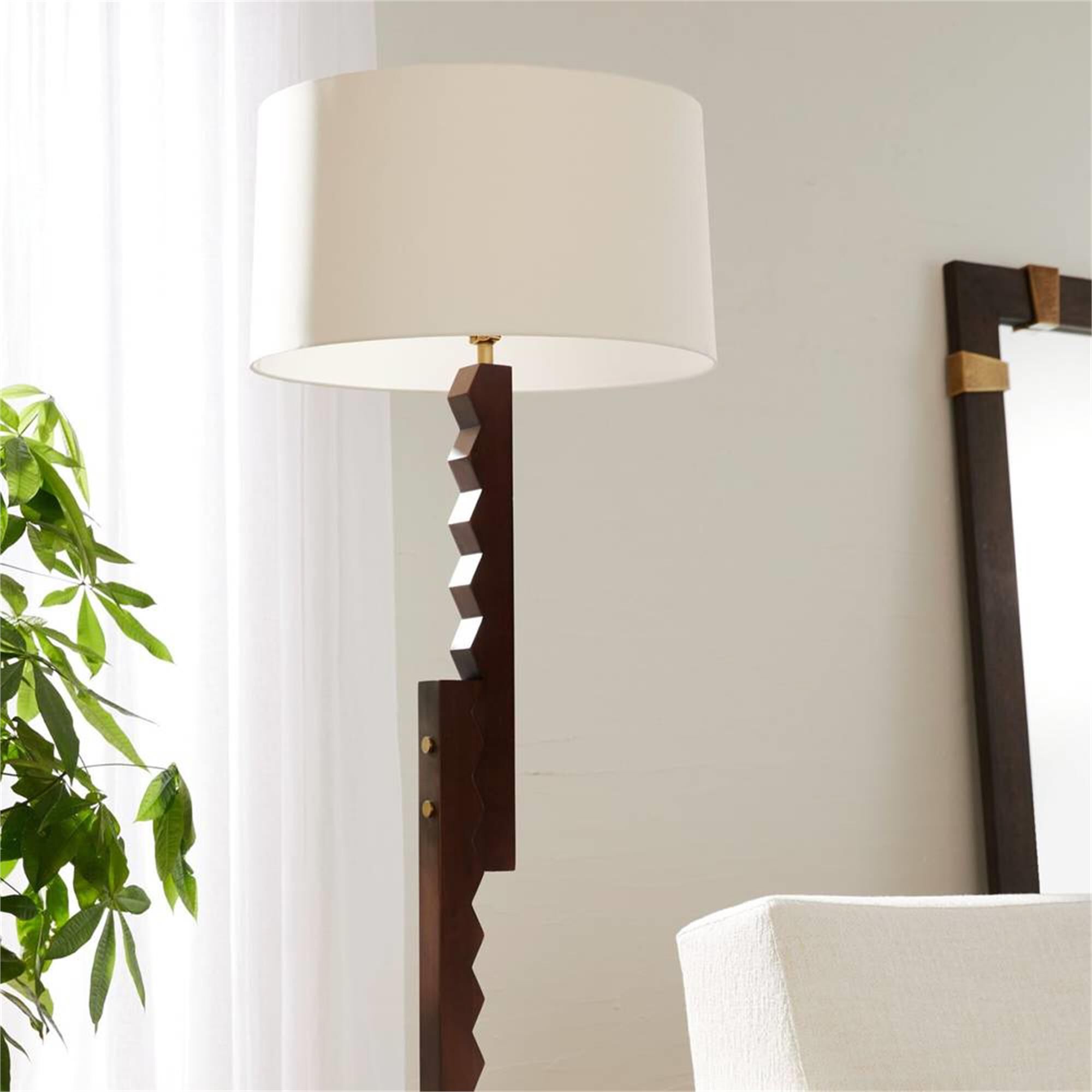 Shown in Dark Walnut finish