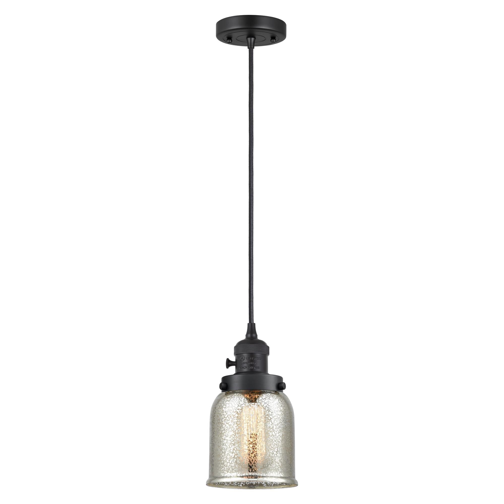 Shown in Matte Black finish and Silver Plated Mercury glass