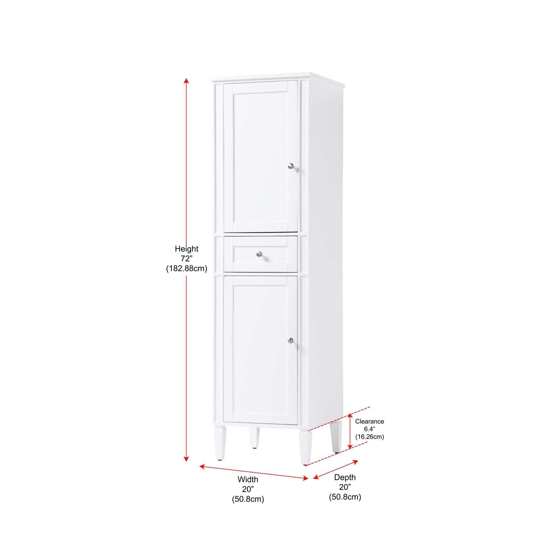 Park Avenue 72 Inch Storage Cabinet by Elegant Decor