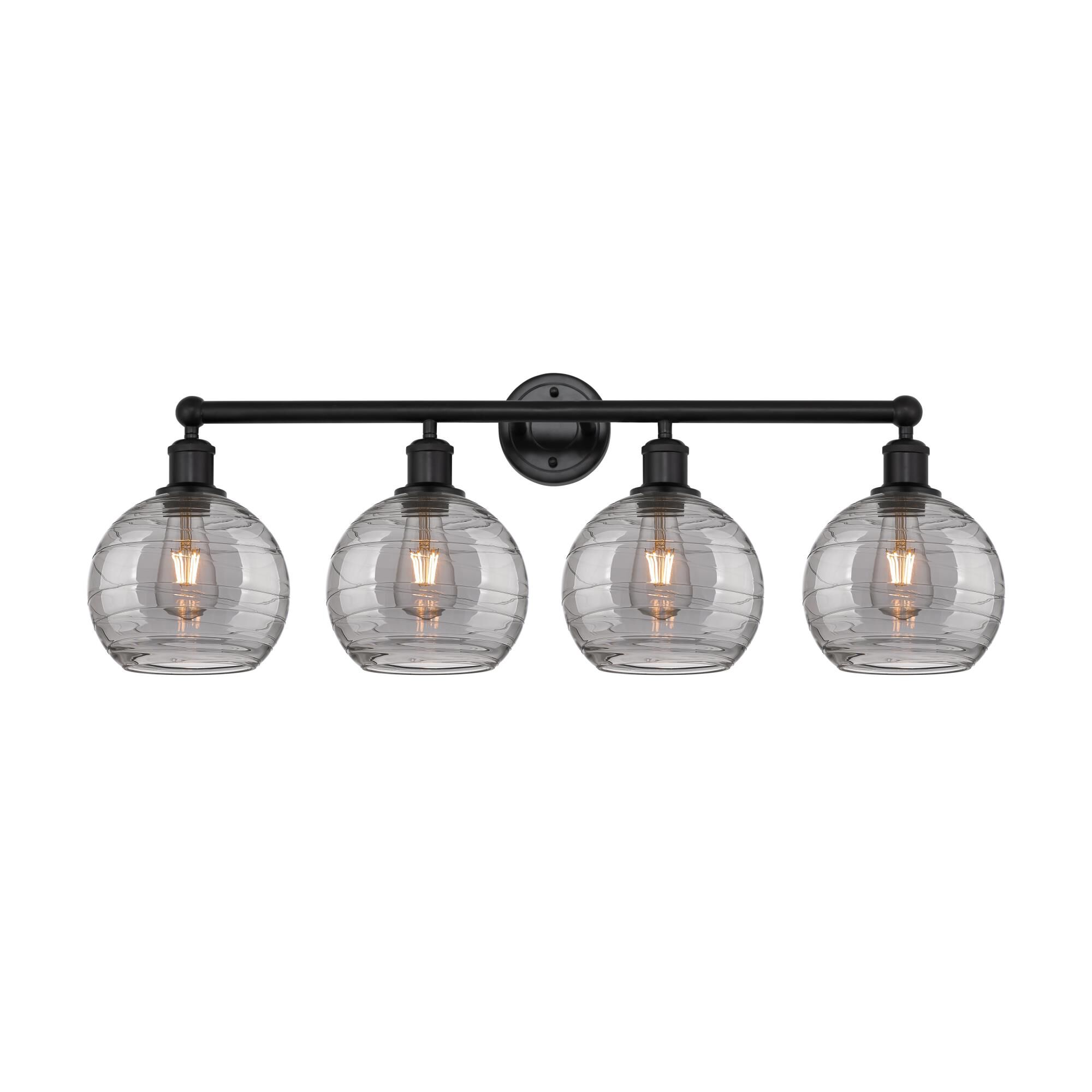 Bruno Marashlian Athens Deco Swirl 35 Inch Bath Vanity Light by Innovations Lighting