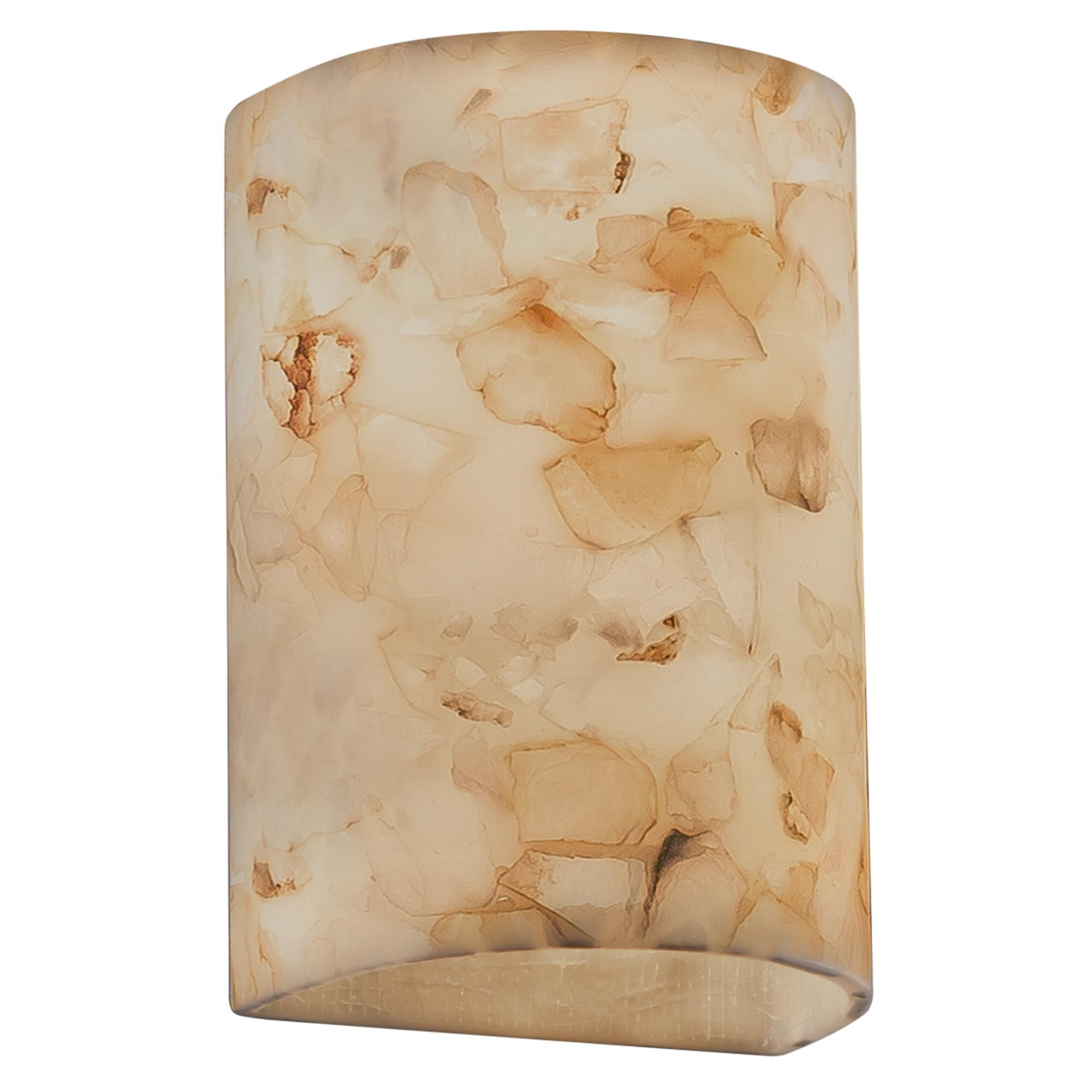 Alabaster Rocks! 9 Inch Wall Sconce by Justice Design Group