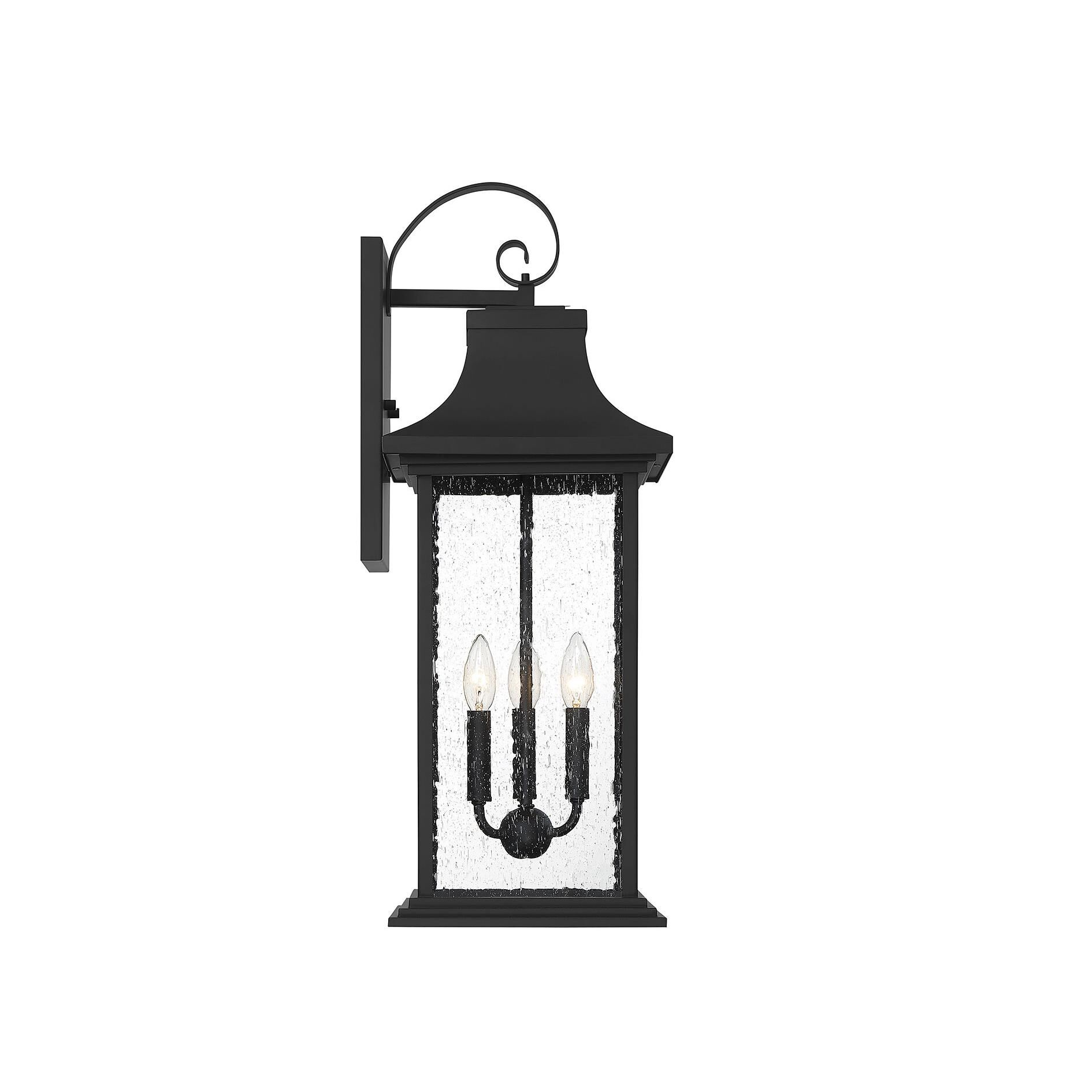 Hancock 27 Inch Tall 3 Light Outdoor Wall Light by Savoy House