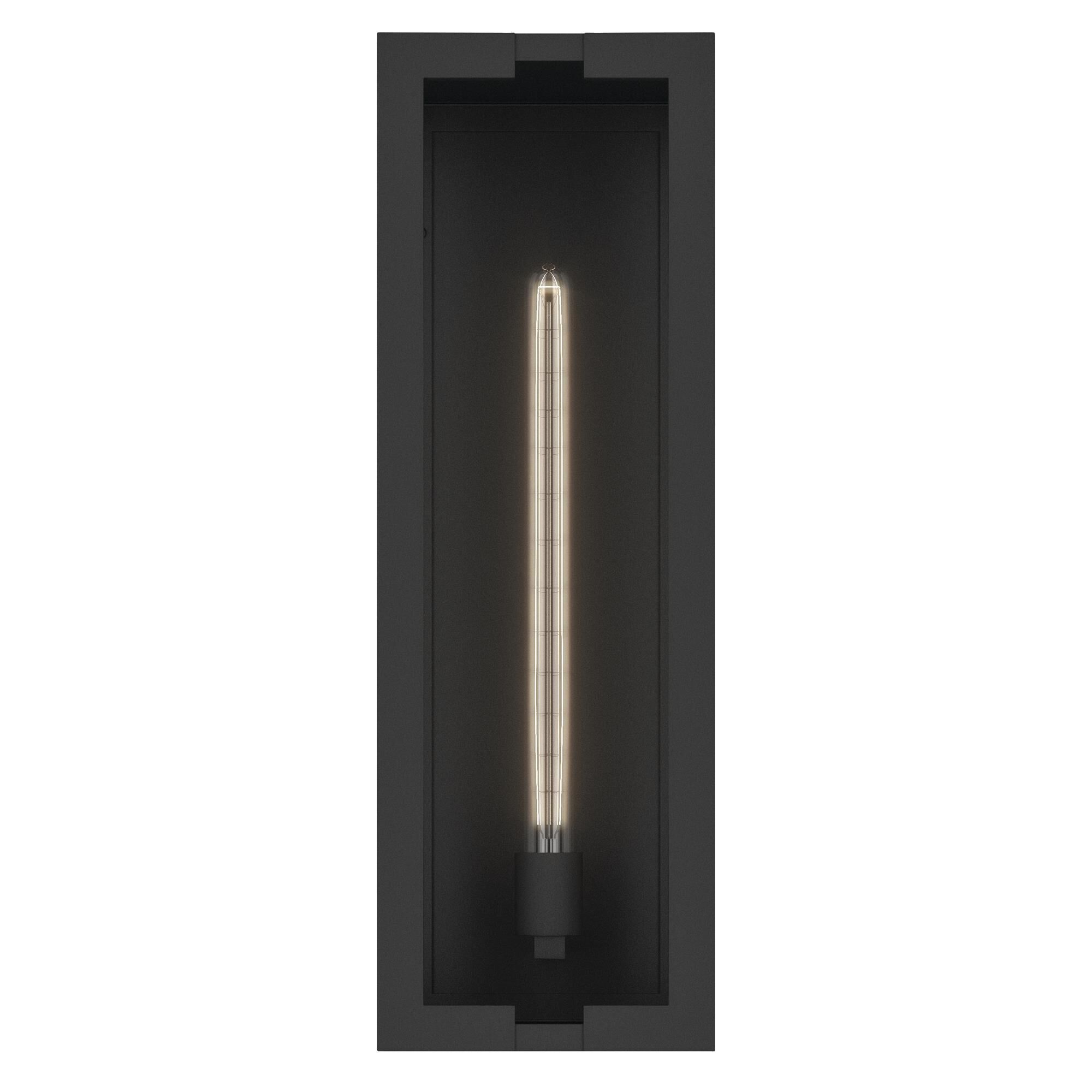 Shown in Textured Black finish and Clear glass