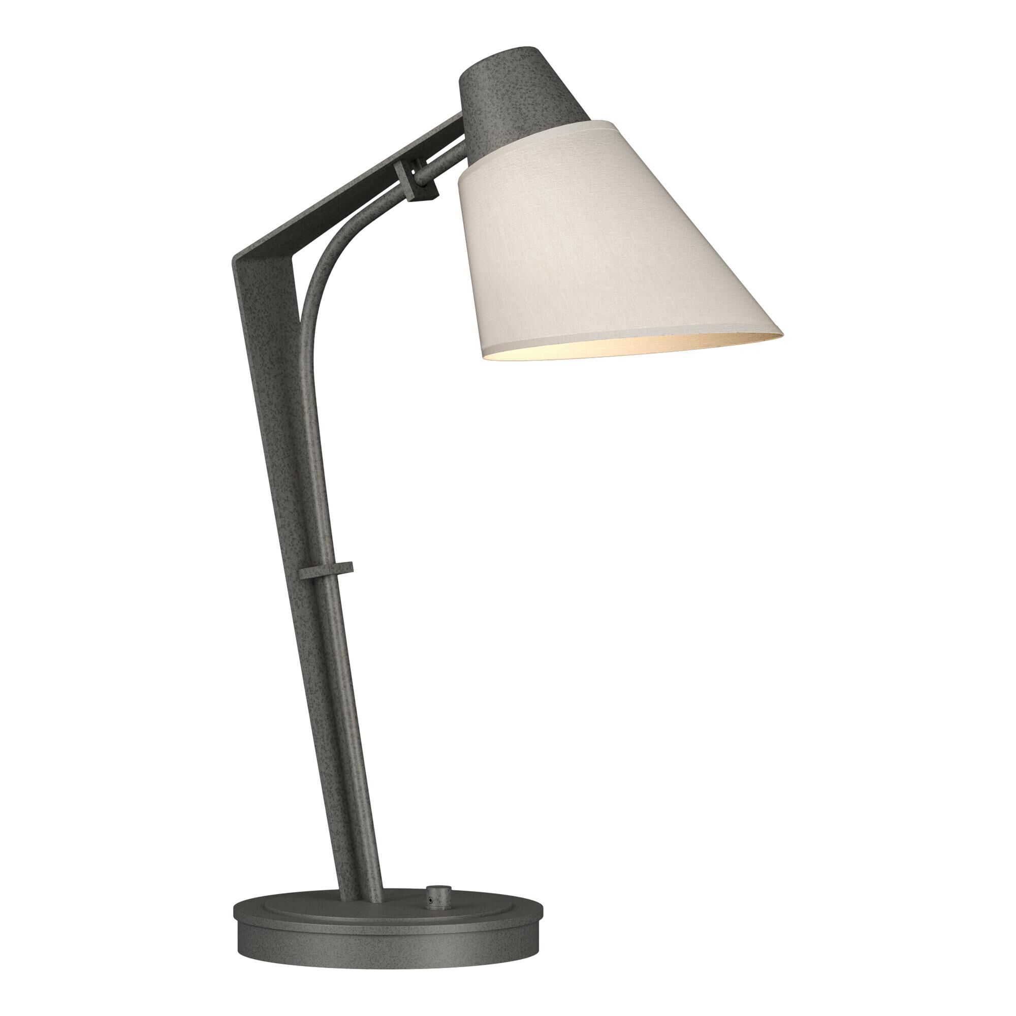 Shown in Natural Iron finish and Flax shade