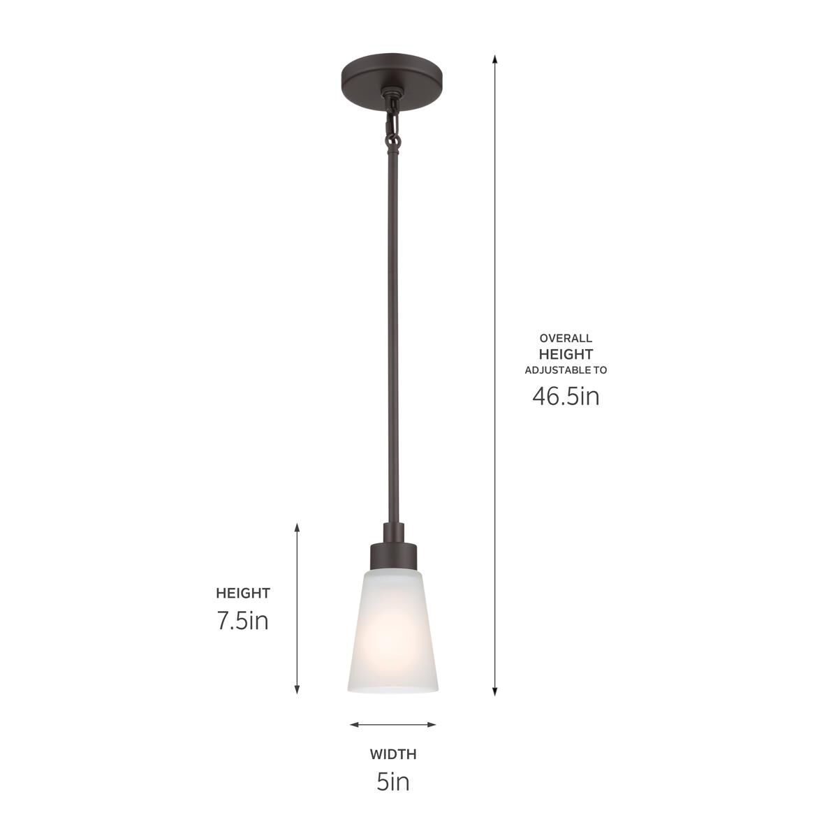 Kichler Lighting Erma 4 Inch Mini Pendant