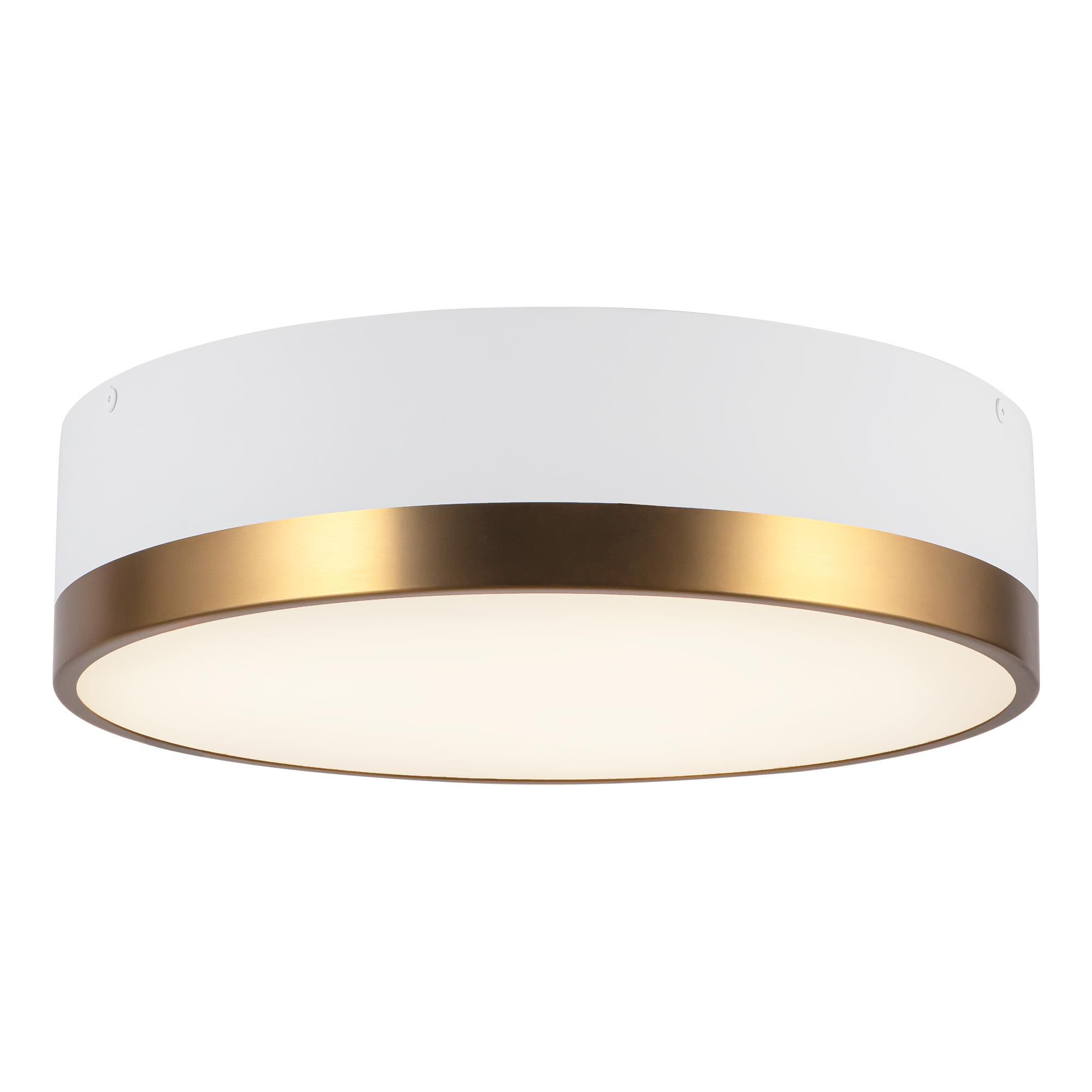 Brisbane 16 Inch 3 Light Flush Mount,