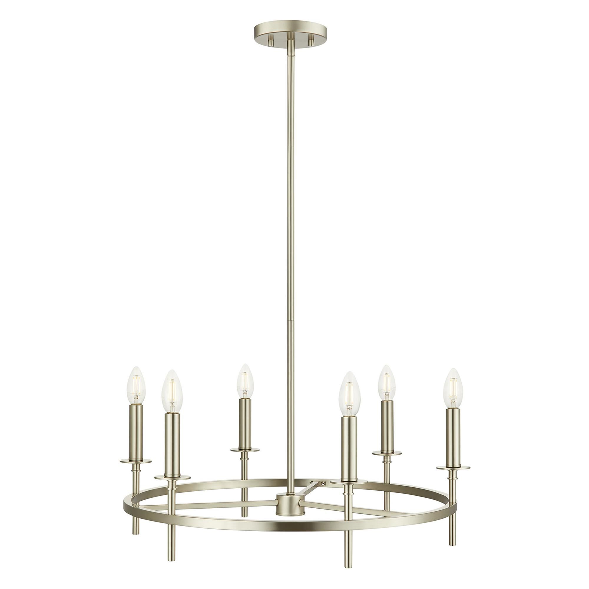 Shown in Brushed Nickel finish