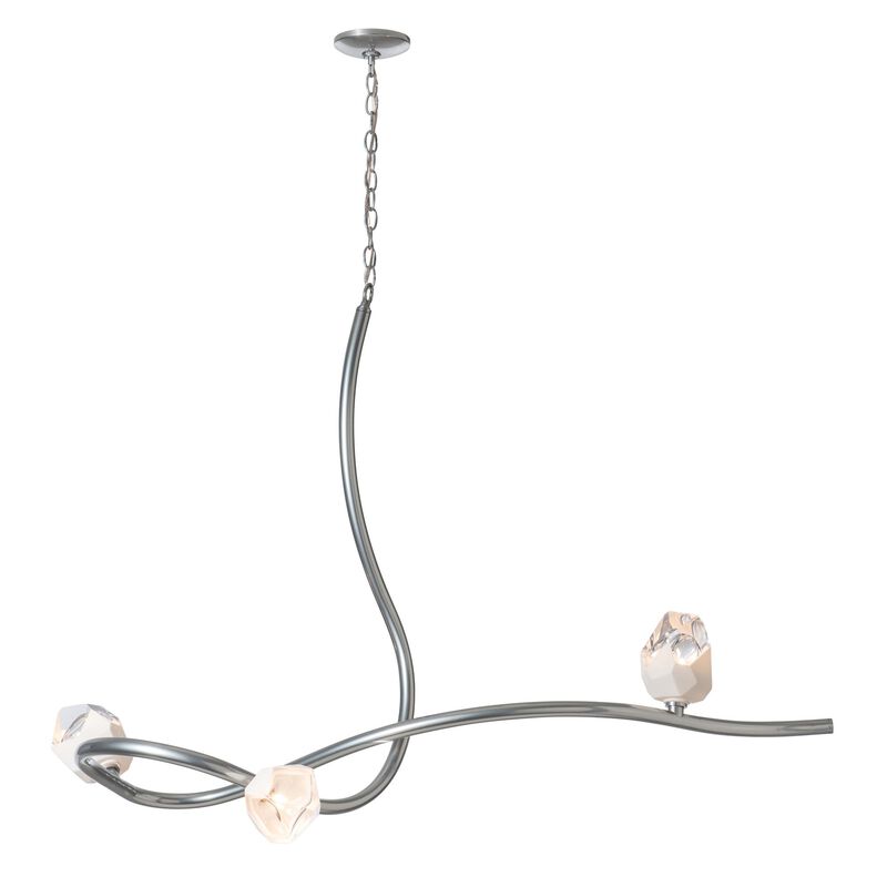 Glacier 22 Inch 3 Light Multi Light Pendant by Hubbardton Forge