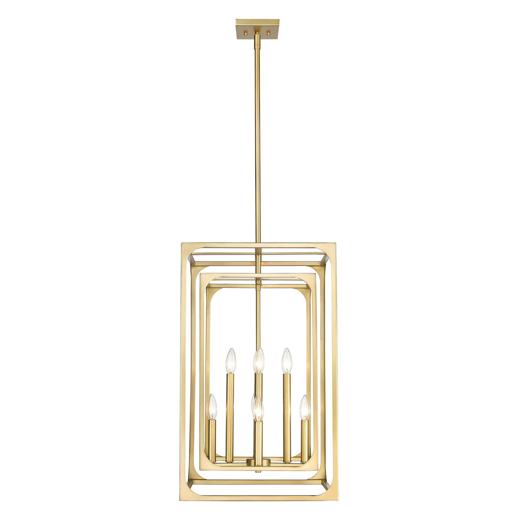 Shown in Rubbed Brass finish and Steel shade