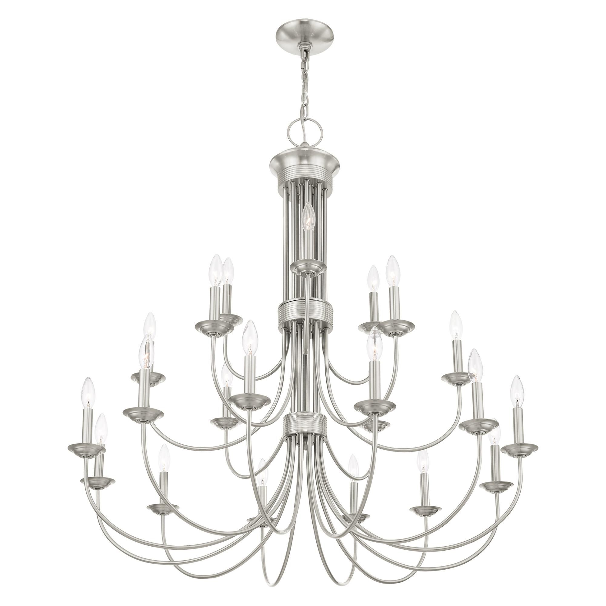 Shown in Brushed Nickel finish