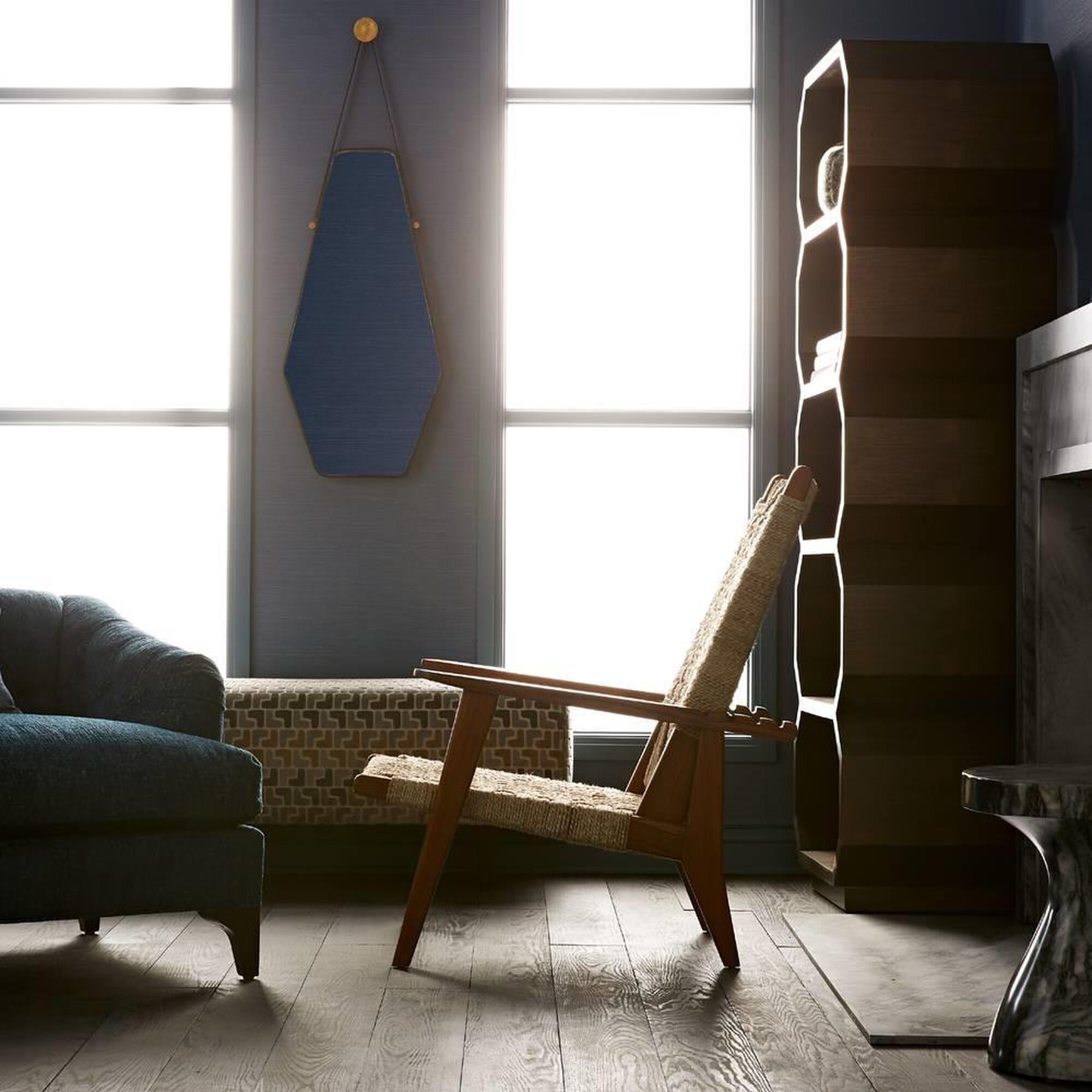 Riley 75 Inch Bookcase,