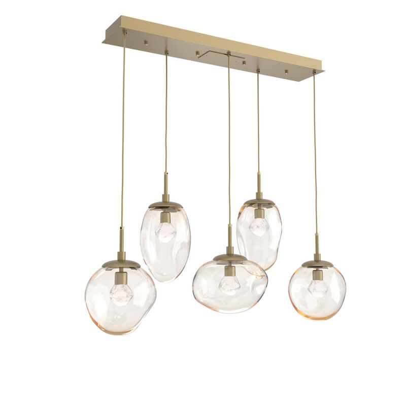 Cosmos 42 Inch 5 Light Multi Light Pendant by Hammerton Studio