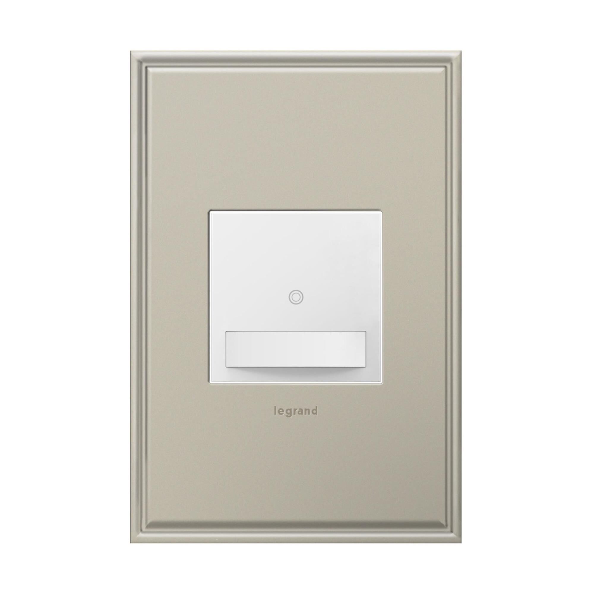adorne Sensa 600 Watt Incandescent-Halogen-CFL-LED Light Switch by Legrand