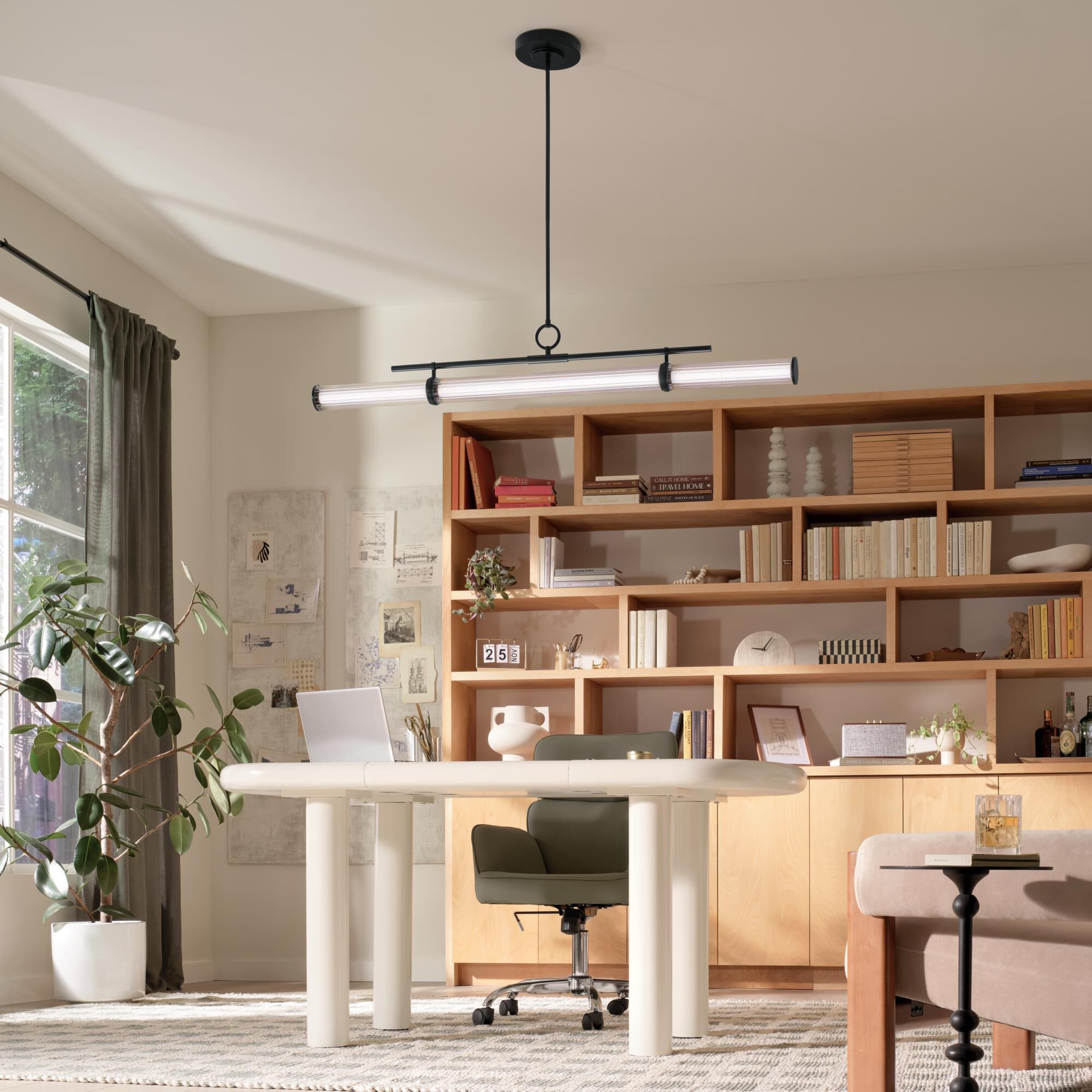 Riven 60 Inch Linear Suspension Light by Kichler Lighting