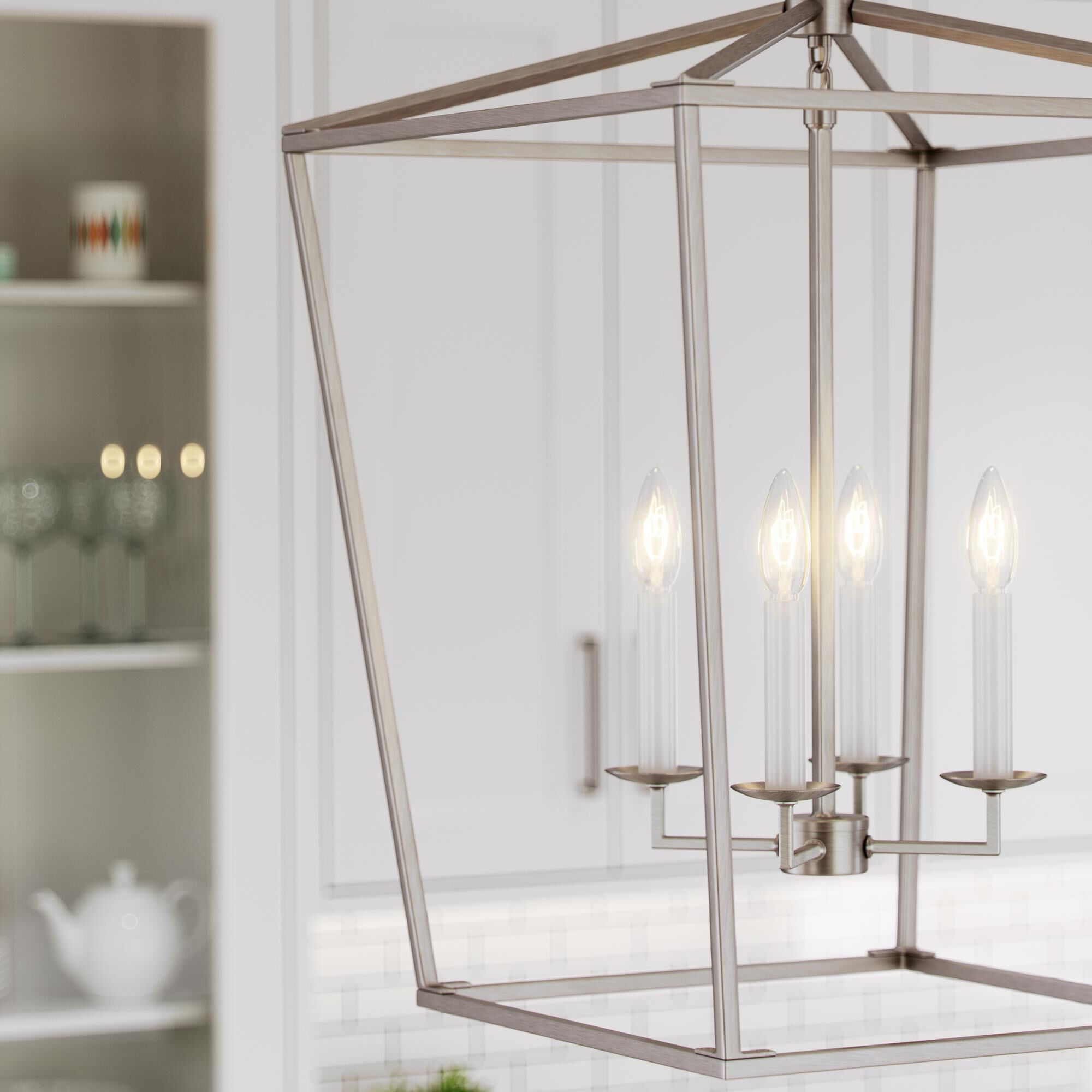 Shown in Brushed Nickel finish