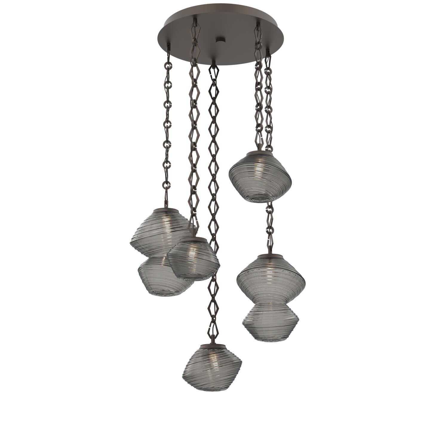 Levi Wilson Mesa 23 Inch Multi Light Pendant by Hammerton Studio