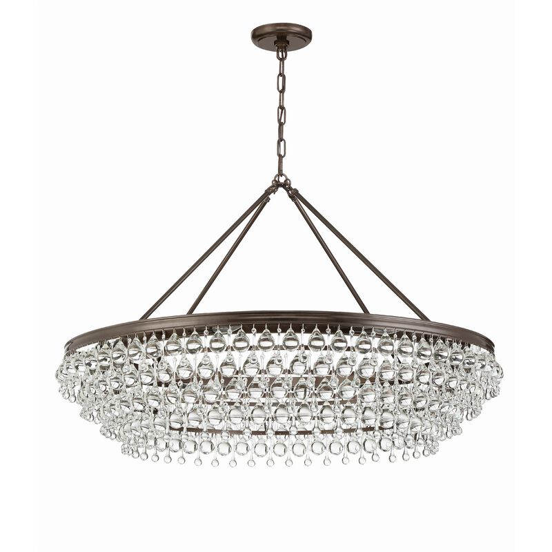 Calypso Large Chandelier by Crystorama