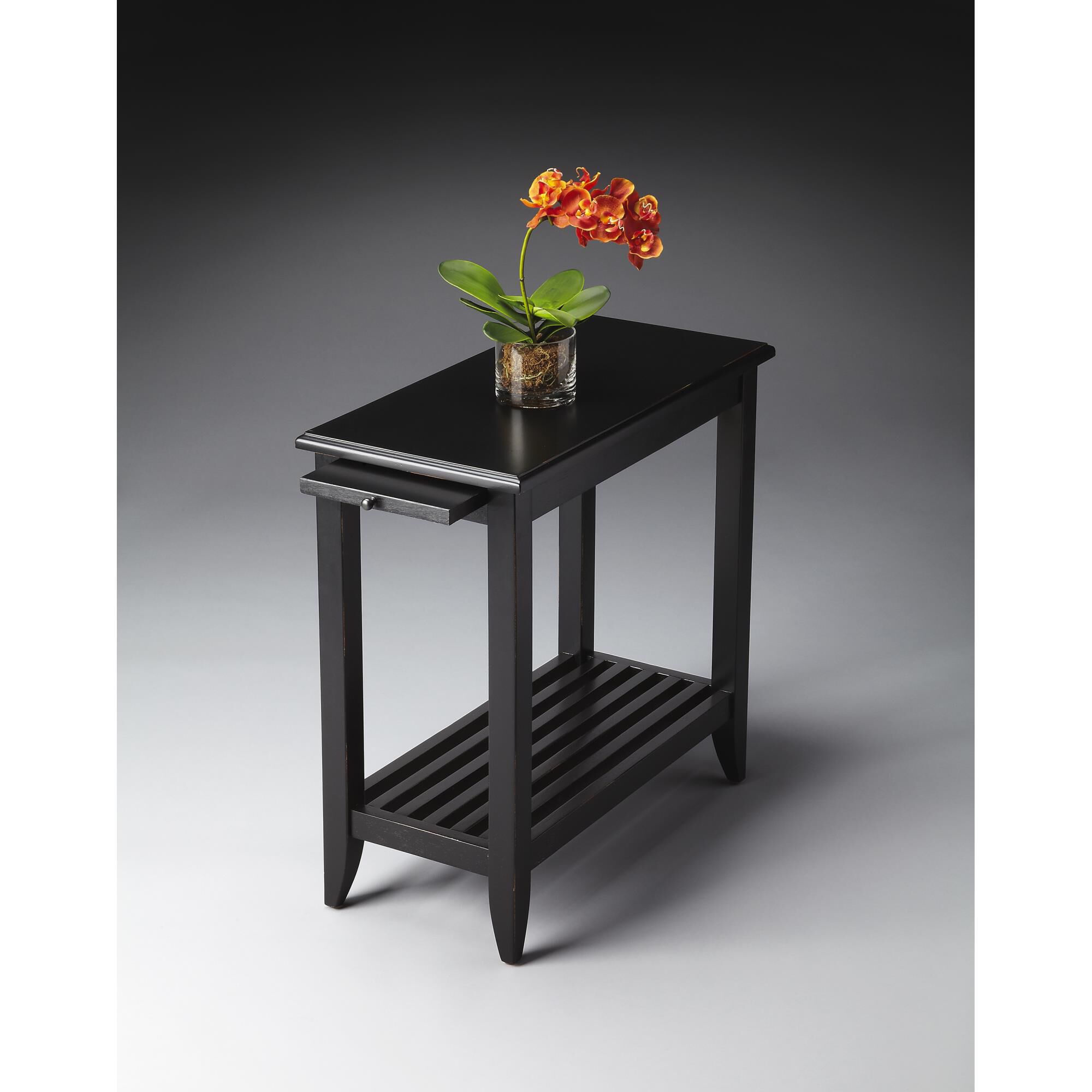 Shown in Black Licorice finish
