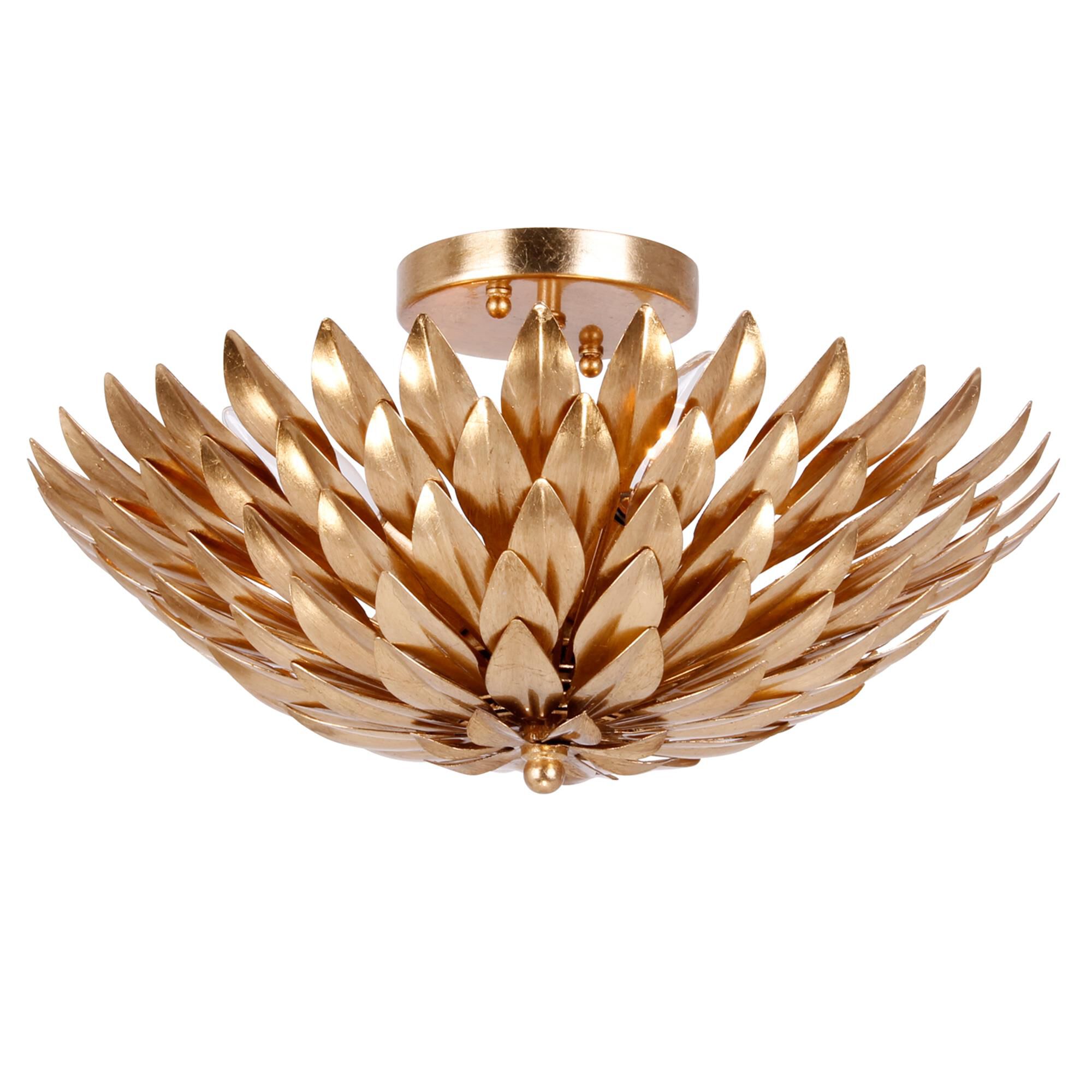 Shown in Antique Gold finish