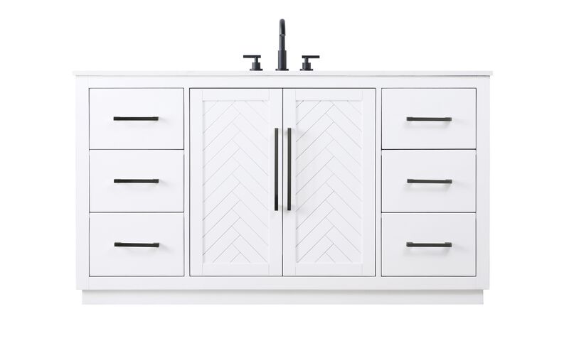 Chase 60 Inch Bath Vanity by Elegant Dcor