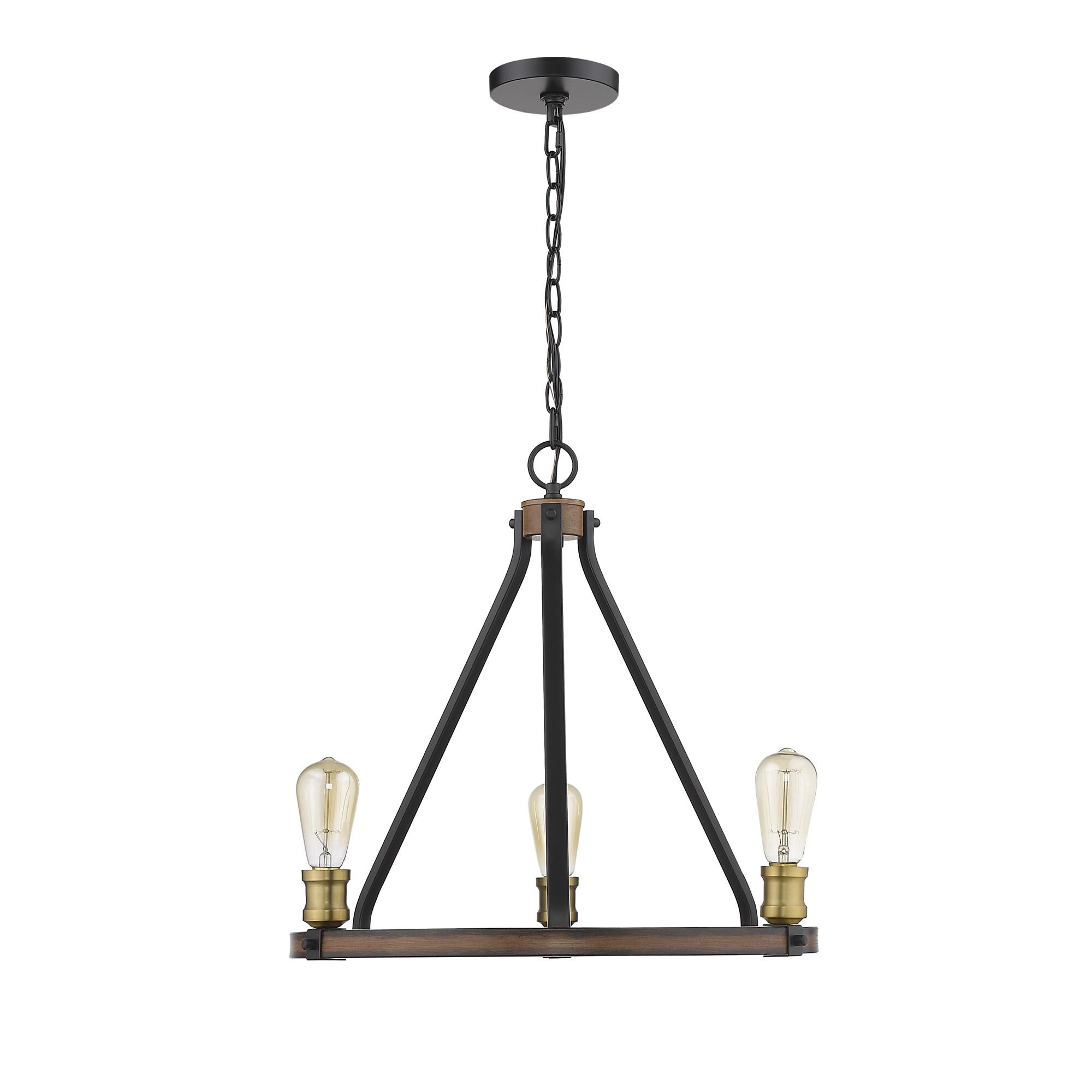 Kirkland 20 Inch 3 Light Mini Chandelier by Z-Lite