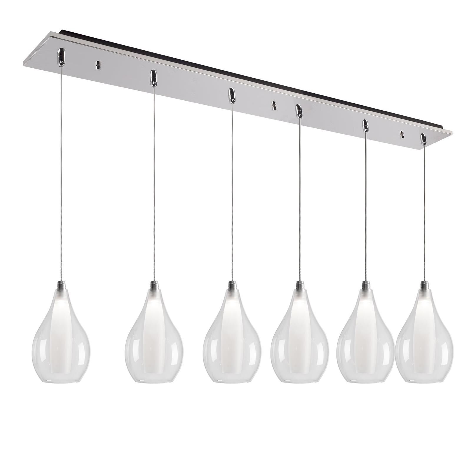 Victoria 41 Inch Linear Suspension Light by Kuzco Lighting