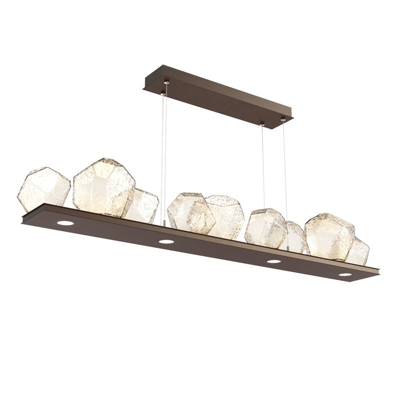 Gem 59 Inch 13 Light LED Linear Suspension Light by Hammerton Studio