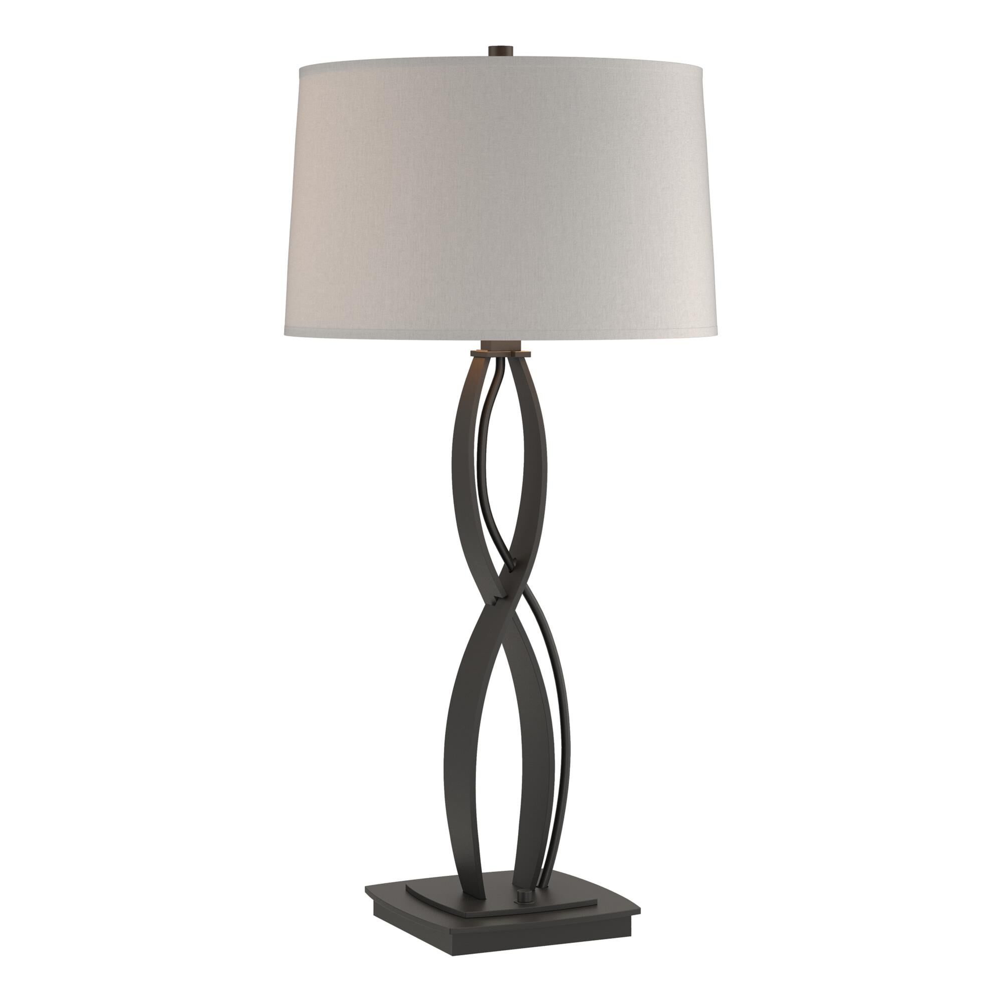 Shown in Black finish and Flax shade