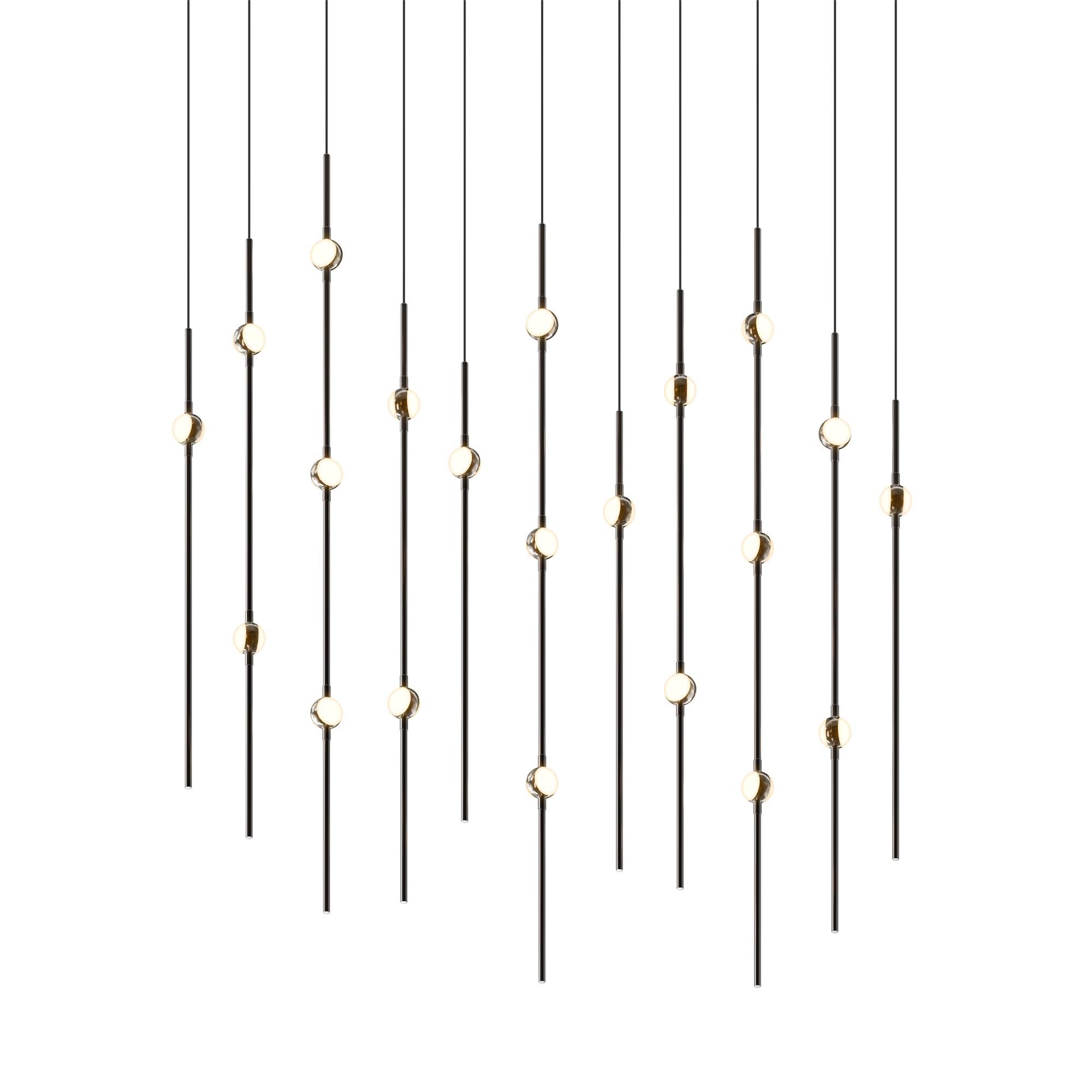 Constellation 8 Inch  Multi Light Pendant with 20 Foot Cord,