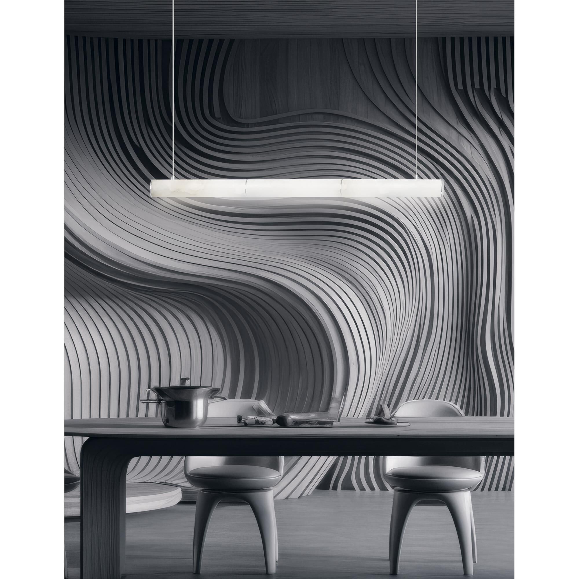Reuben 40 Inch Linear Suspension Light by Dainolite
