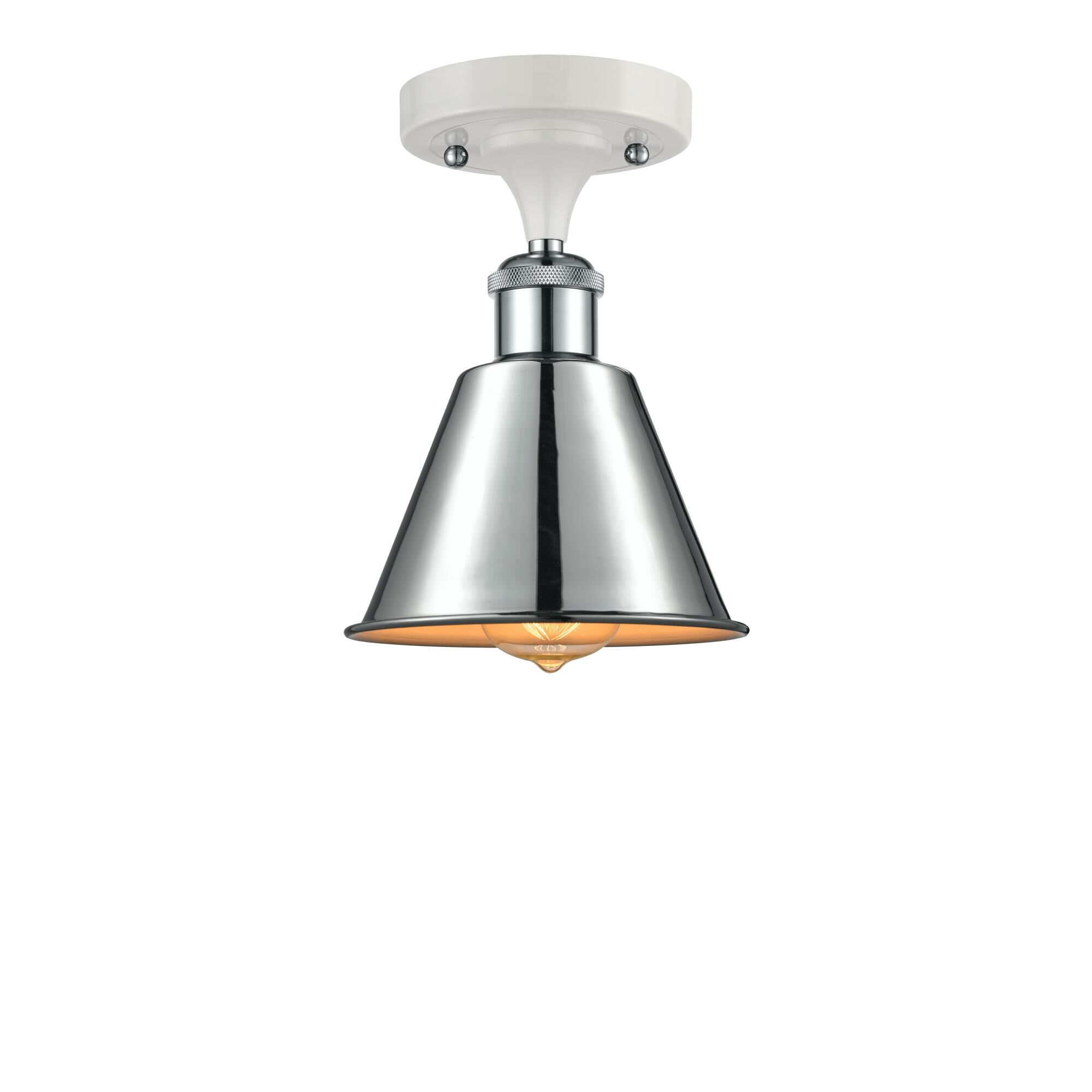 Bruno Marashlian Smithfield 7 Inch 1 Light Semi Flush Mount by Innovations Lighting