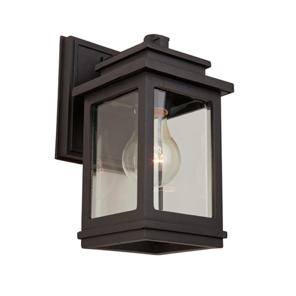 Shown in Oil Rubbed Bronze finish and Clear glass