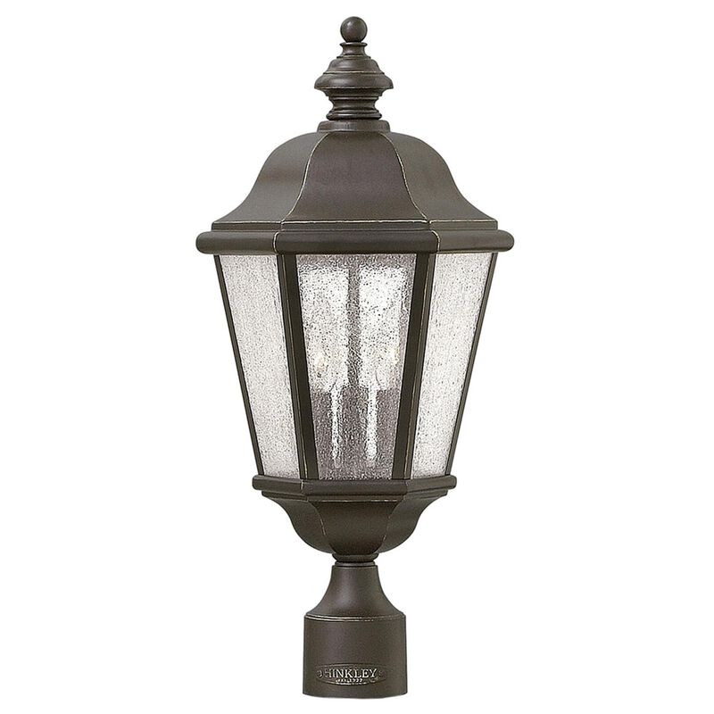 Edgewater 21 Inch Outdoor Post Lamp by Hinkley