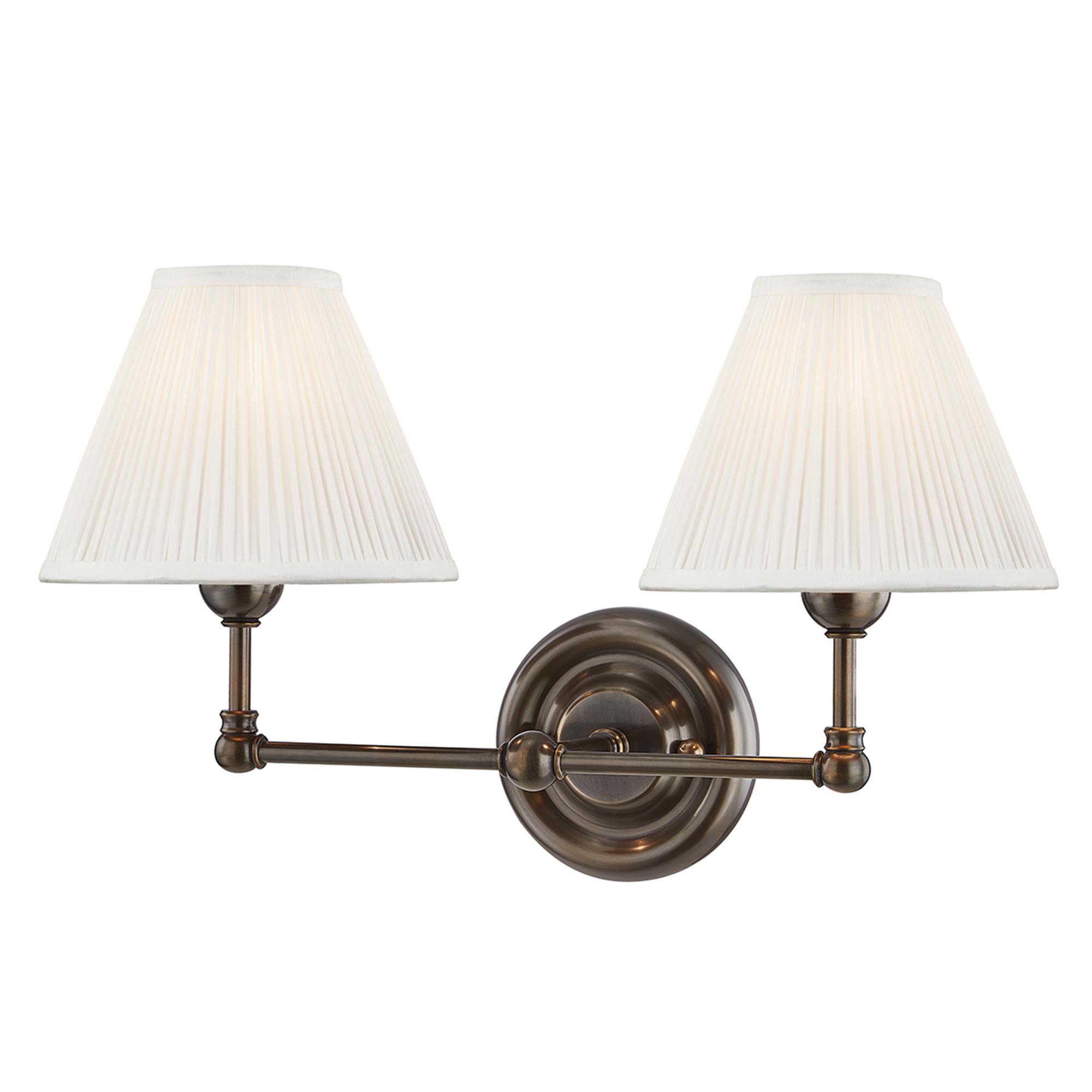 Mark D. Sikes Classic No. 1 Medium 2 Light Wall Sconce,