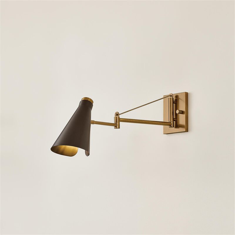 Andersen Large Wall Swing Lamp by Troy Lighting