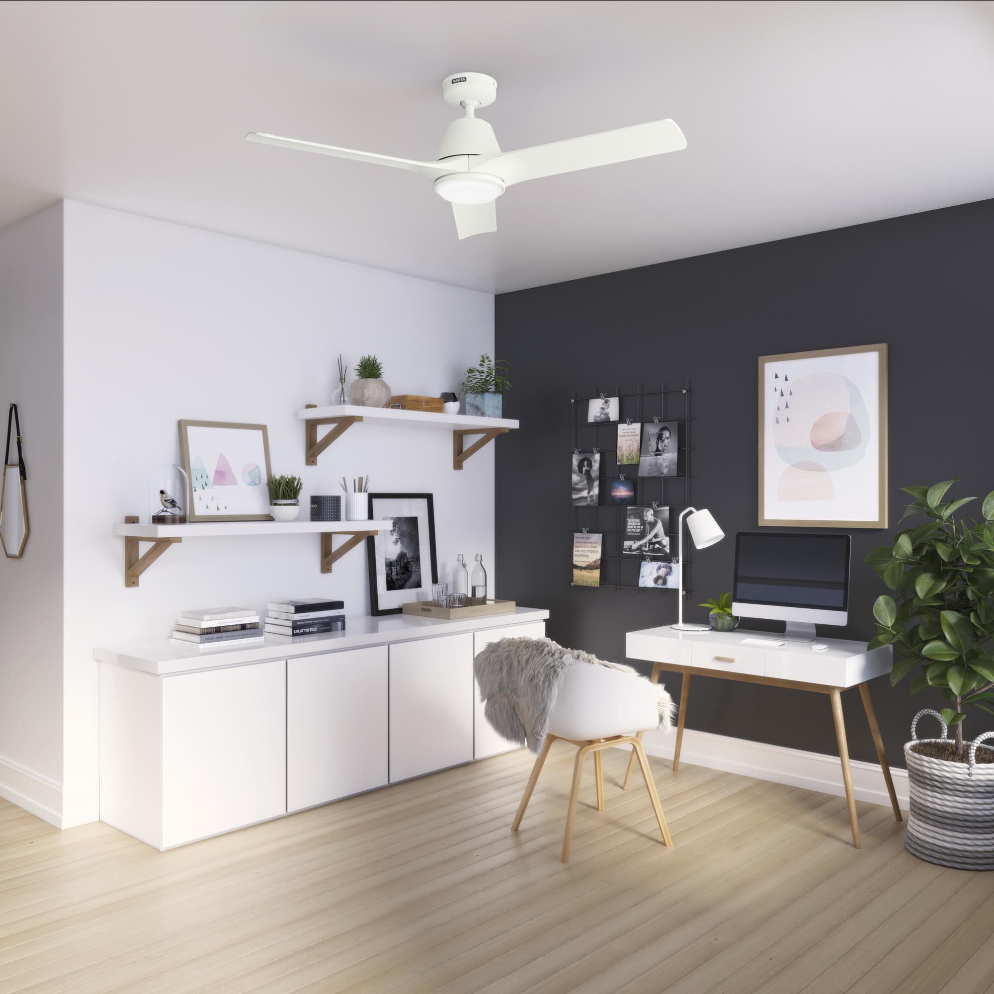 Aeronaut 52 Inch Ceiling Fan by Hunter Fan - Clearance