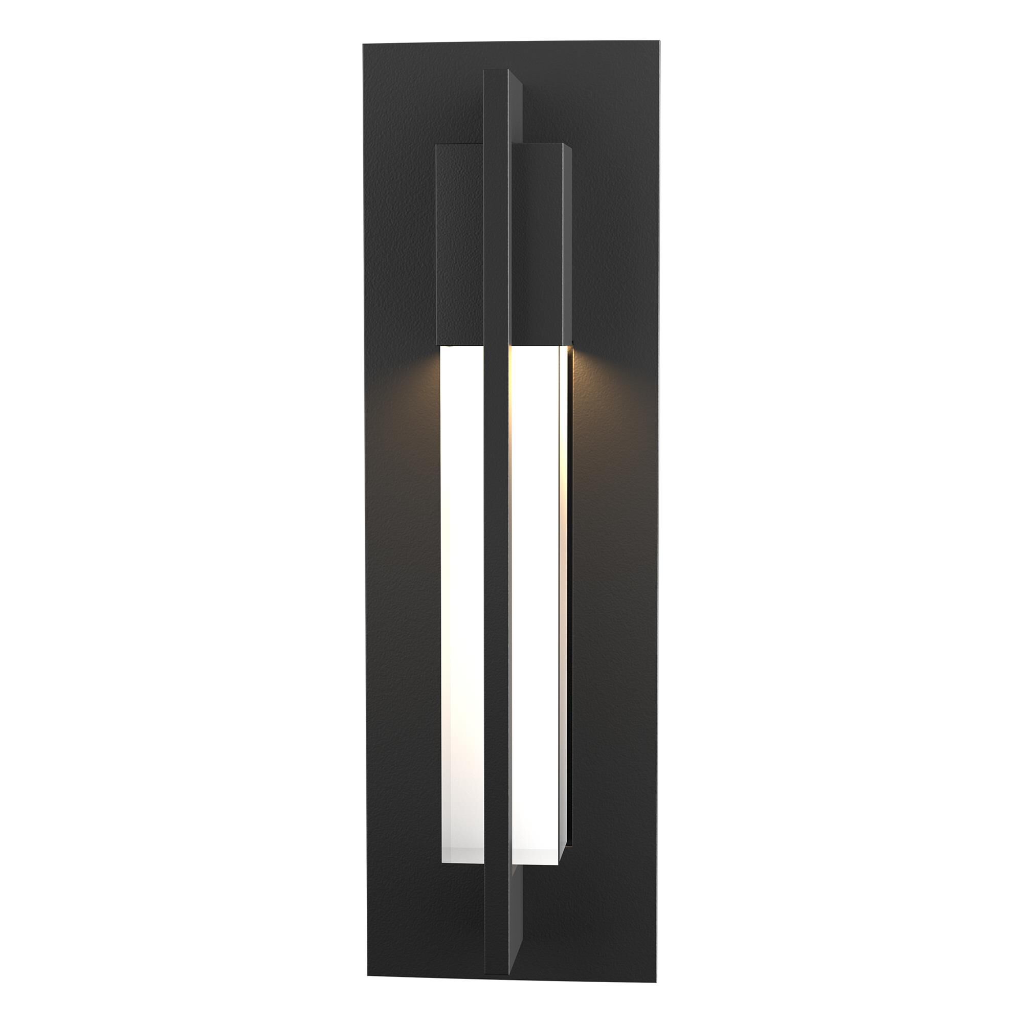 Shown in Black finish and Clear  glass