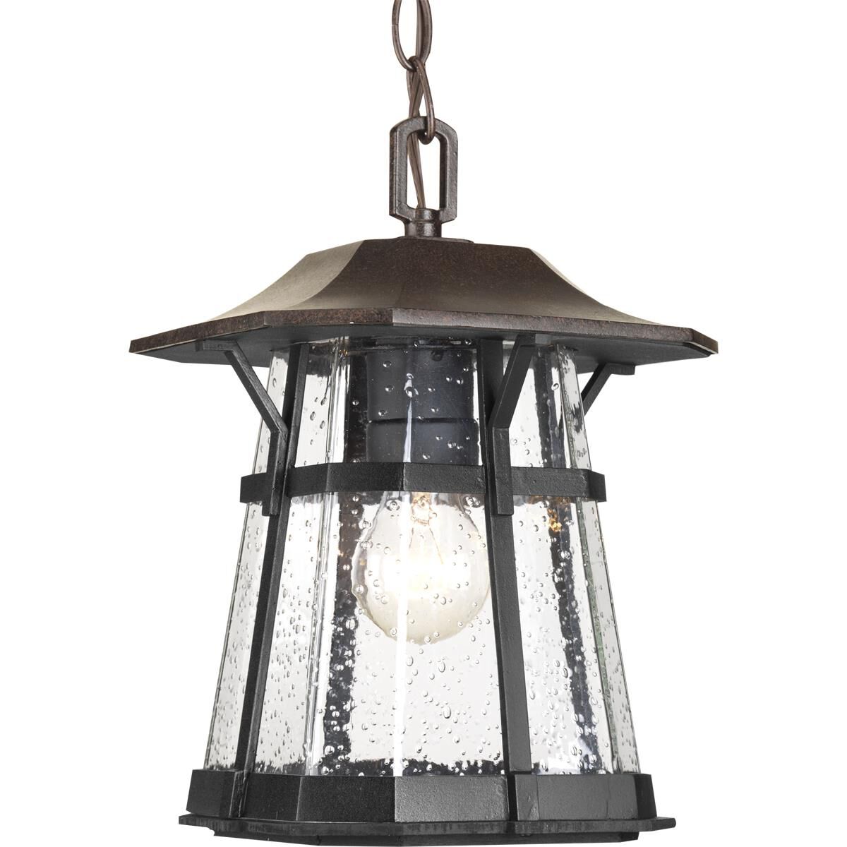 Derby 12 Inch Tall 1 Light Outdoor Hanging Lantern by Progress Lighting