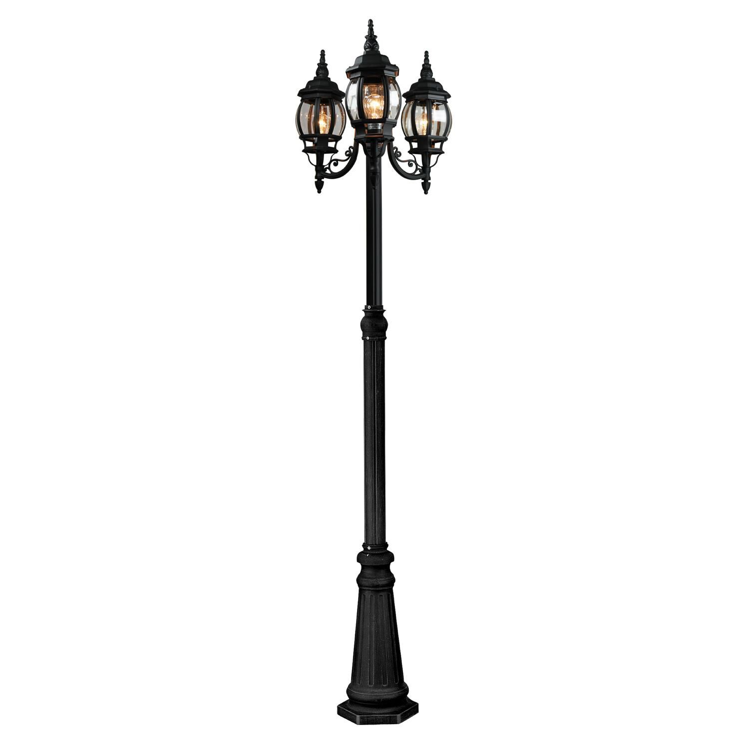 Classico 87 Inch Tall 3 Light Outdoor Post Lamp by Artcraft
