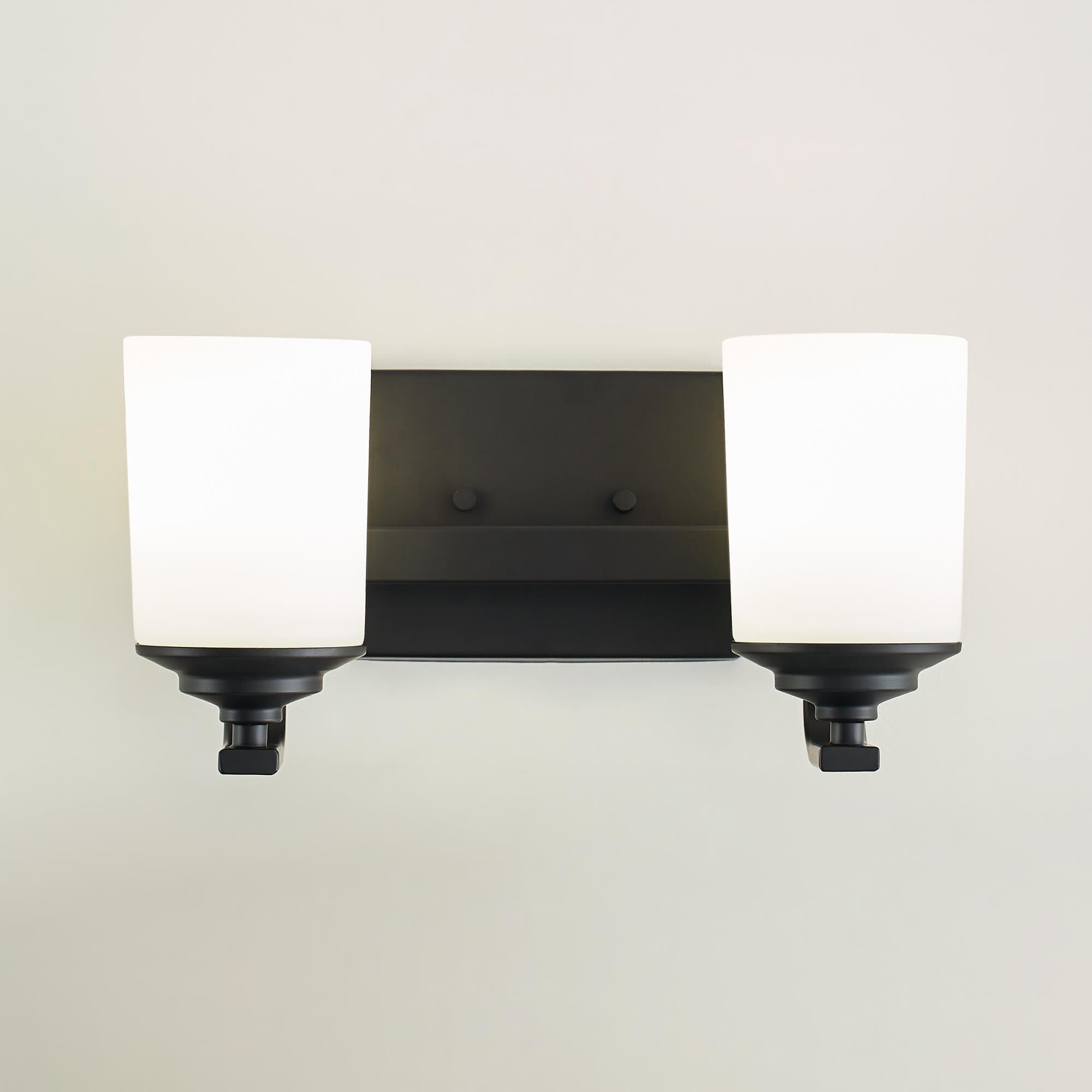 Shown in Midnight Black finish and Etched / White Inside glass