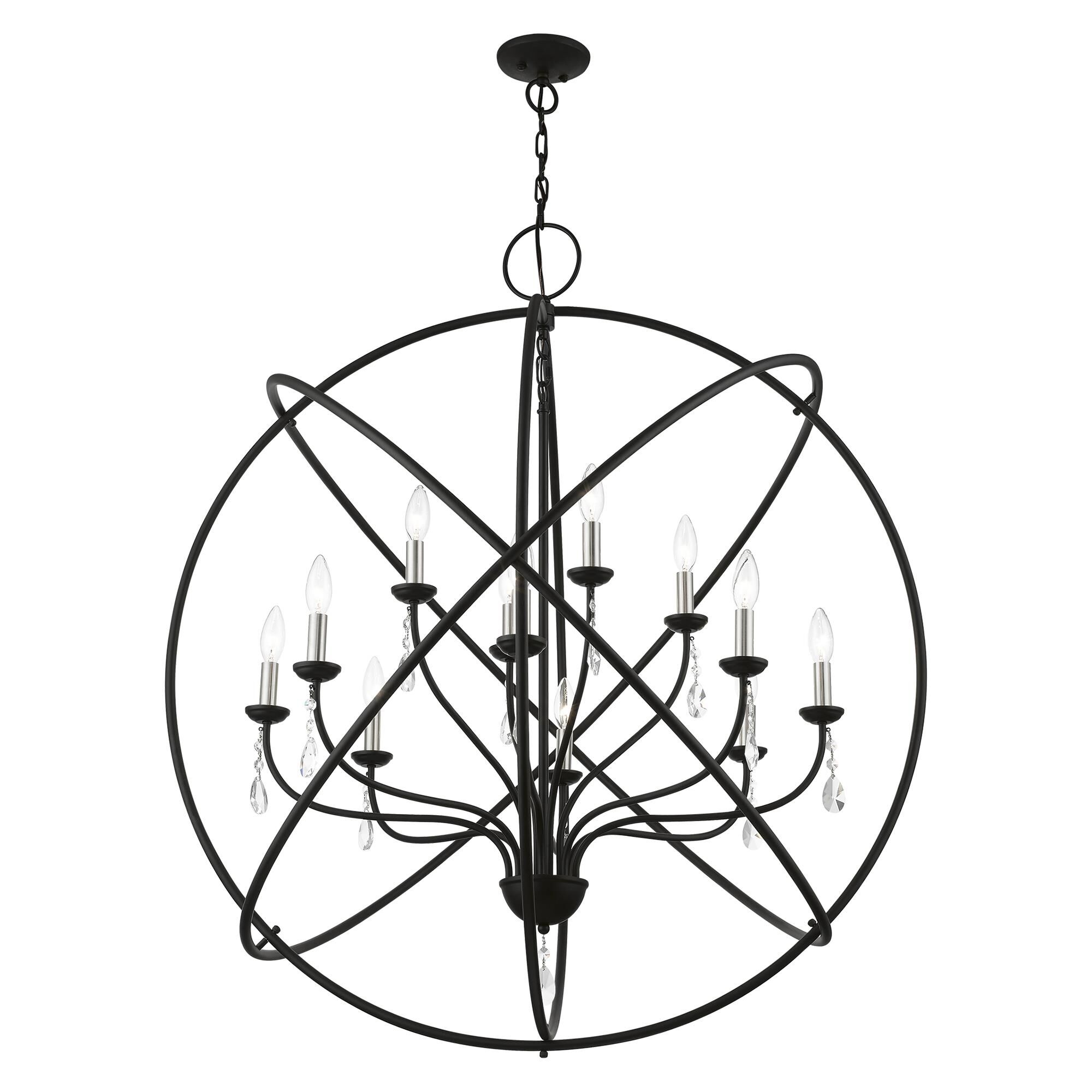 Aria 12 Inch Cage Pendant by Livex Lighting