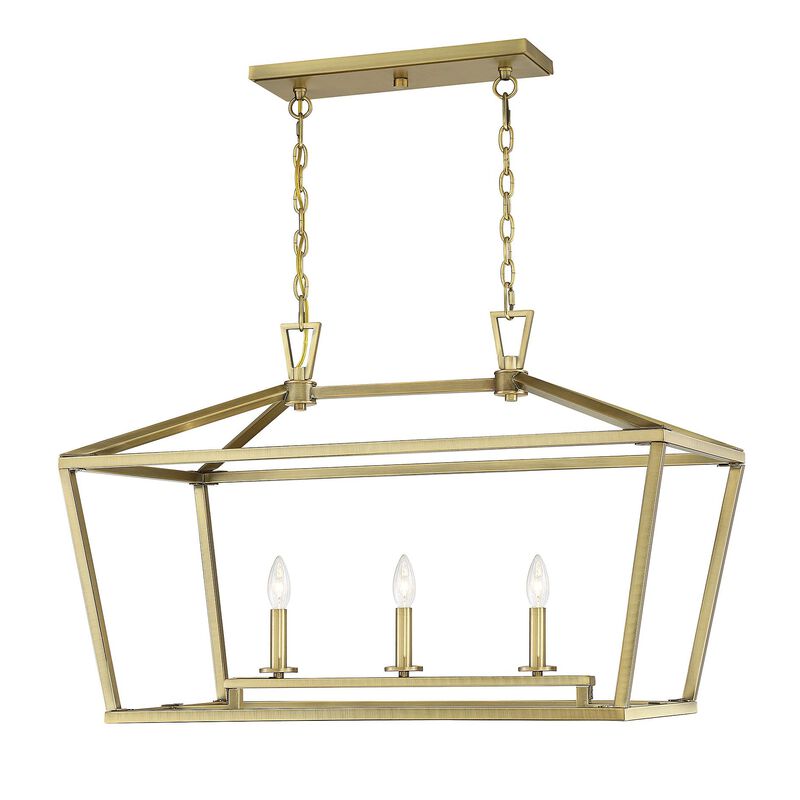 Townsend Small Linear Chandelier by Savoy House